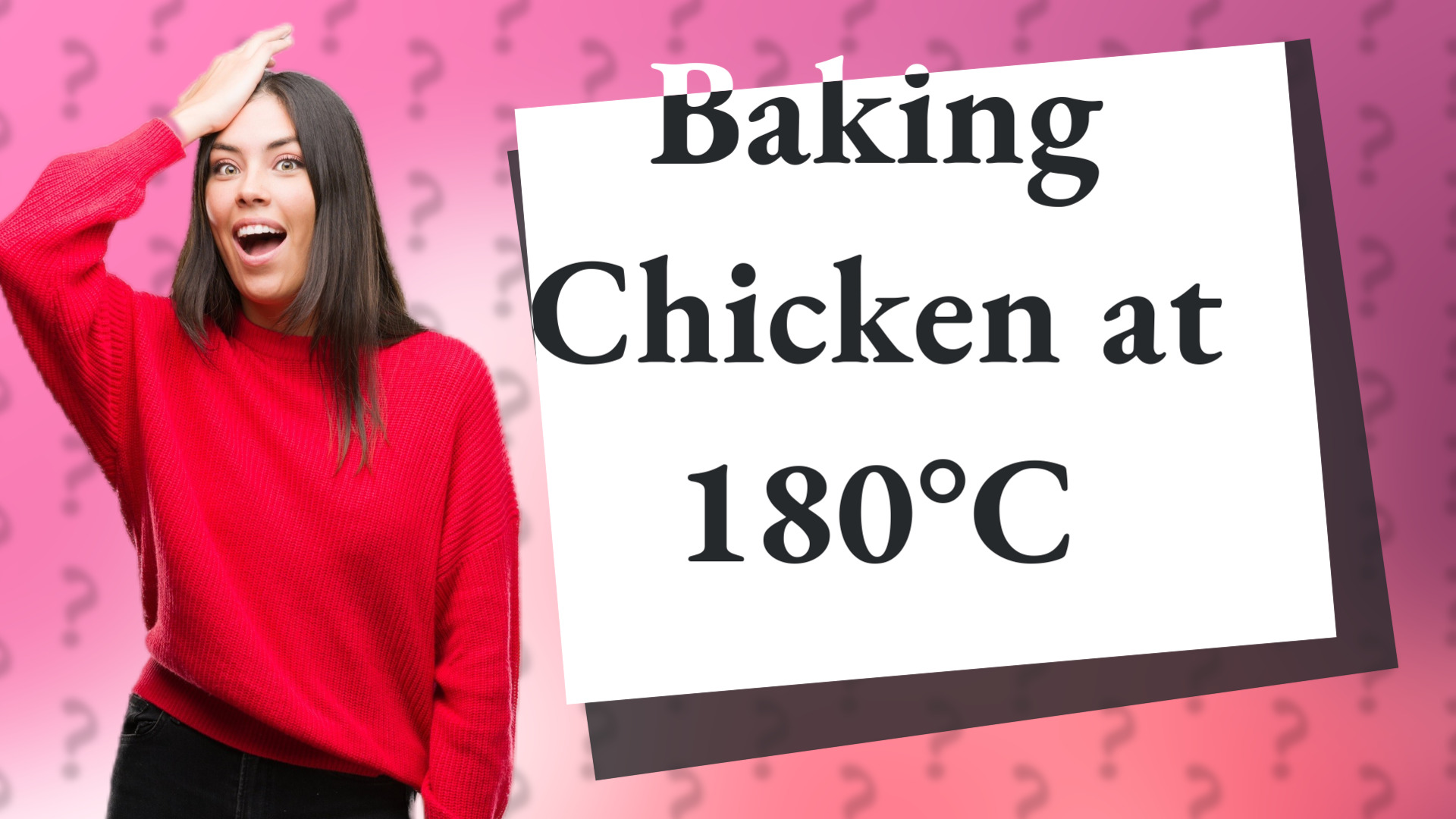 Baking Chicken at 180°C