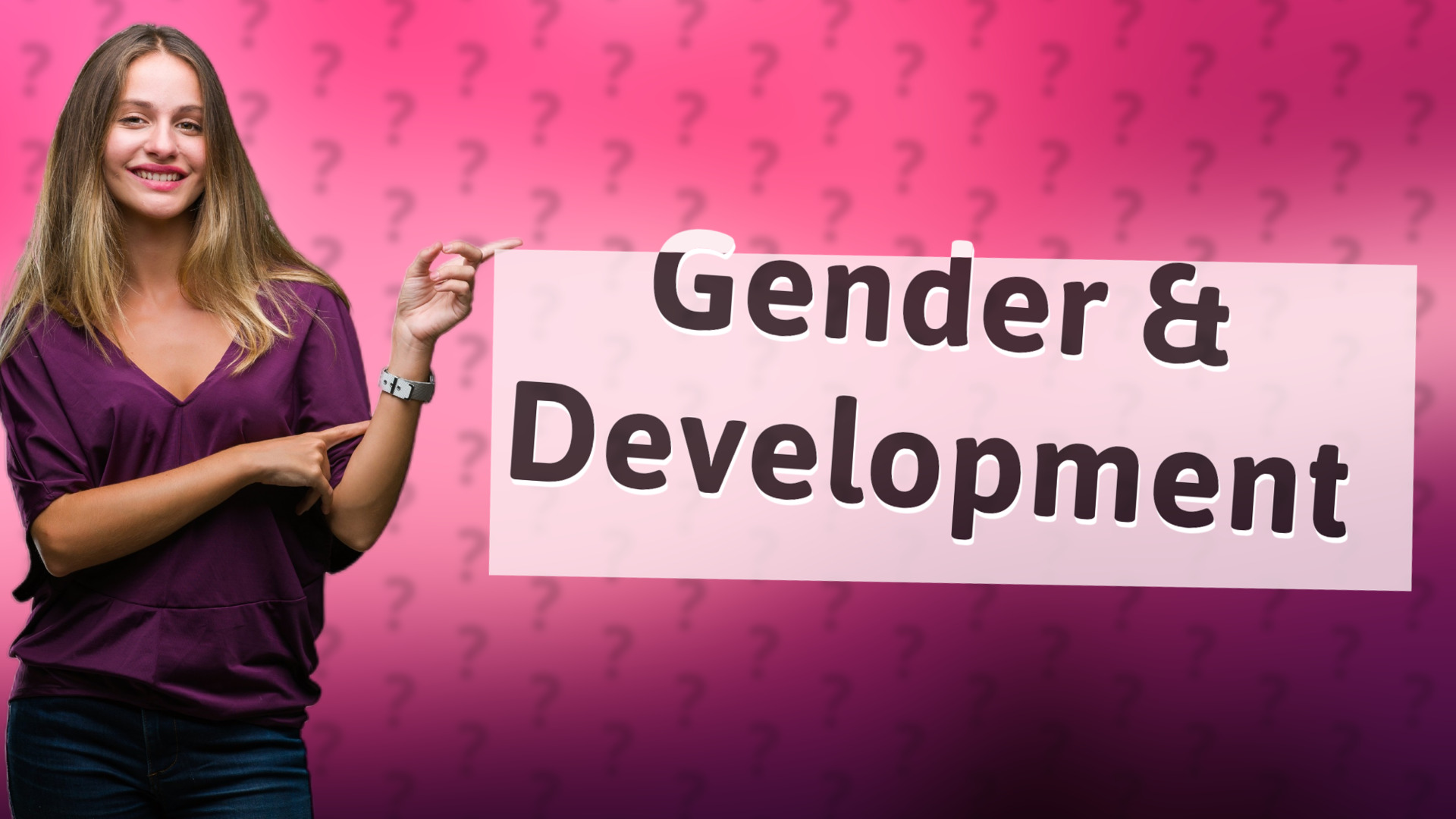 Gender & Development