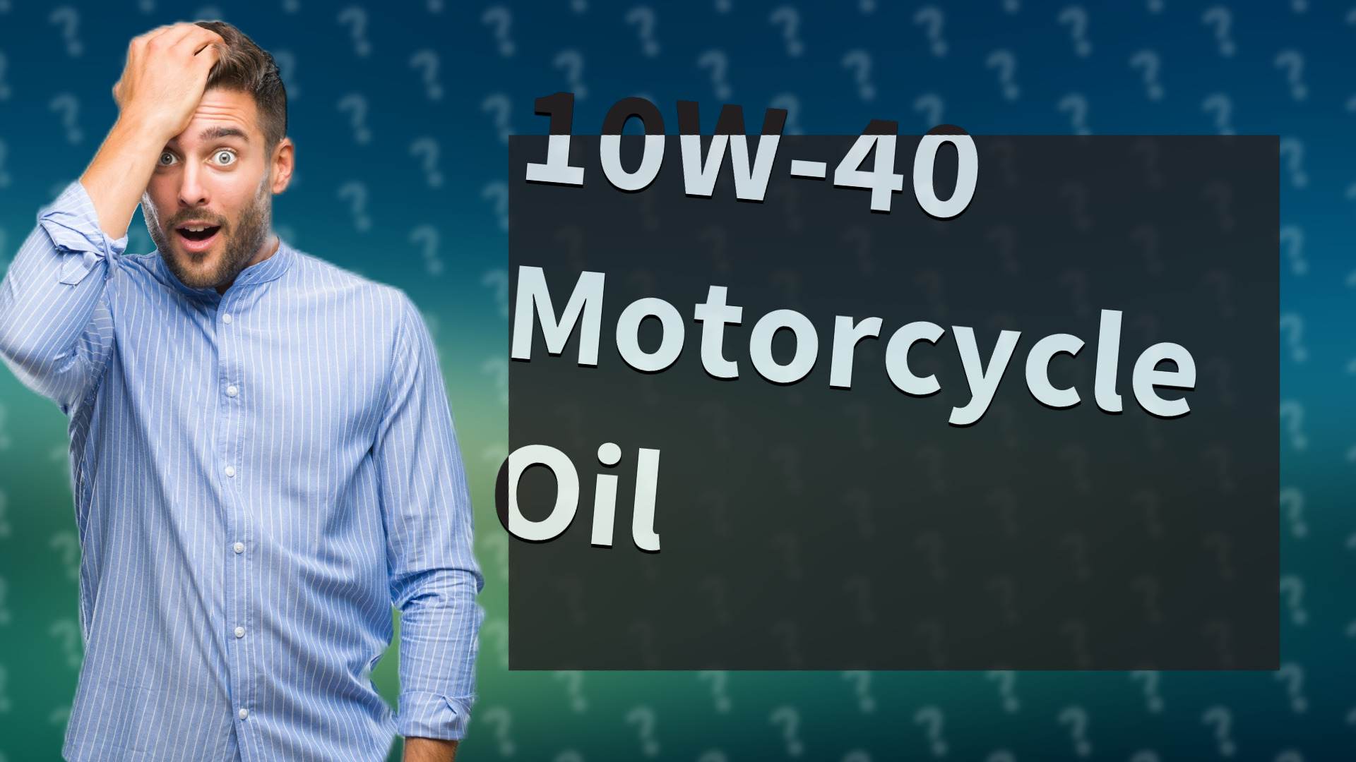 10W-40 Motorcycle Oil