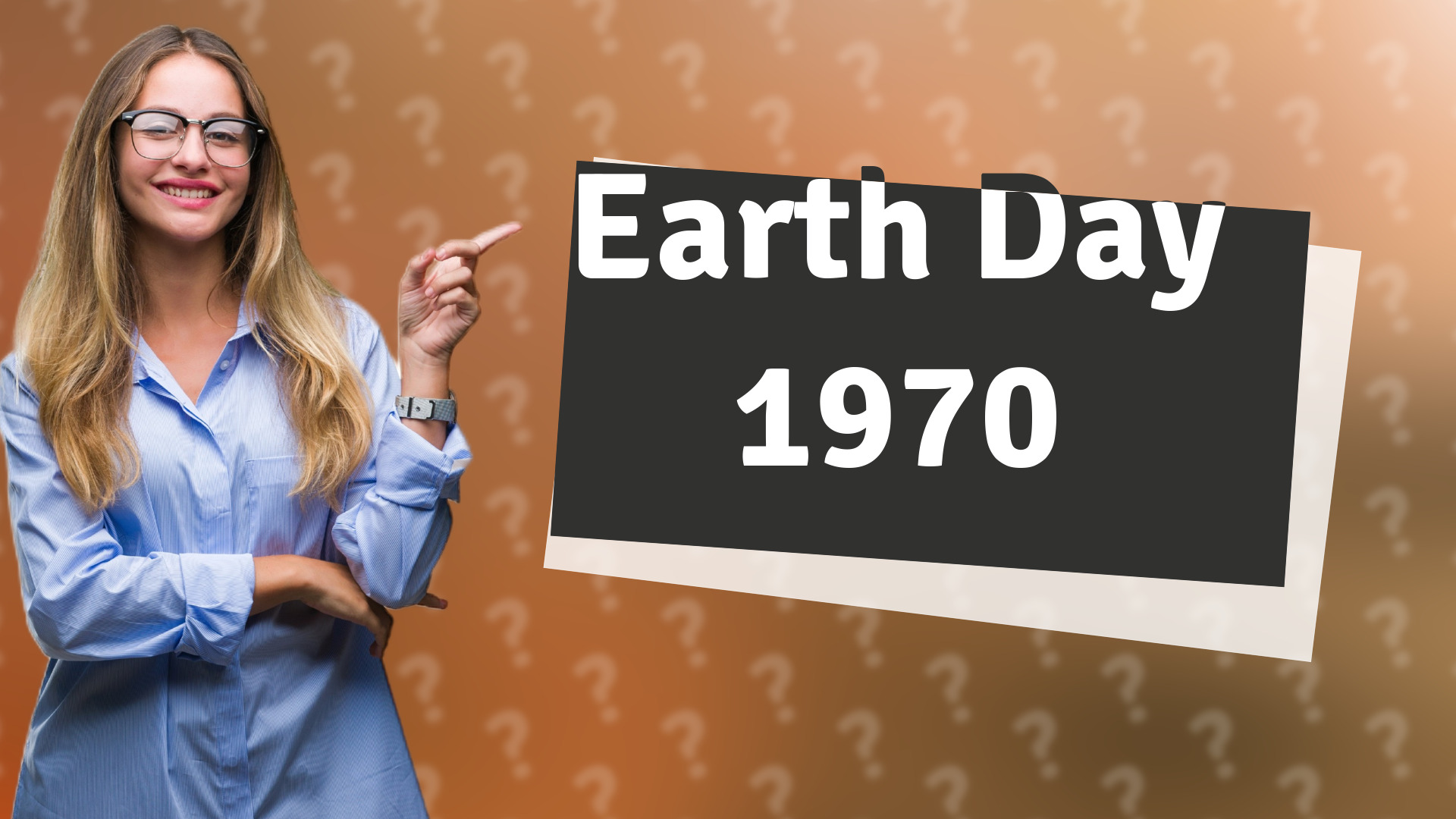 Earth Day 1970