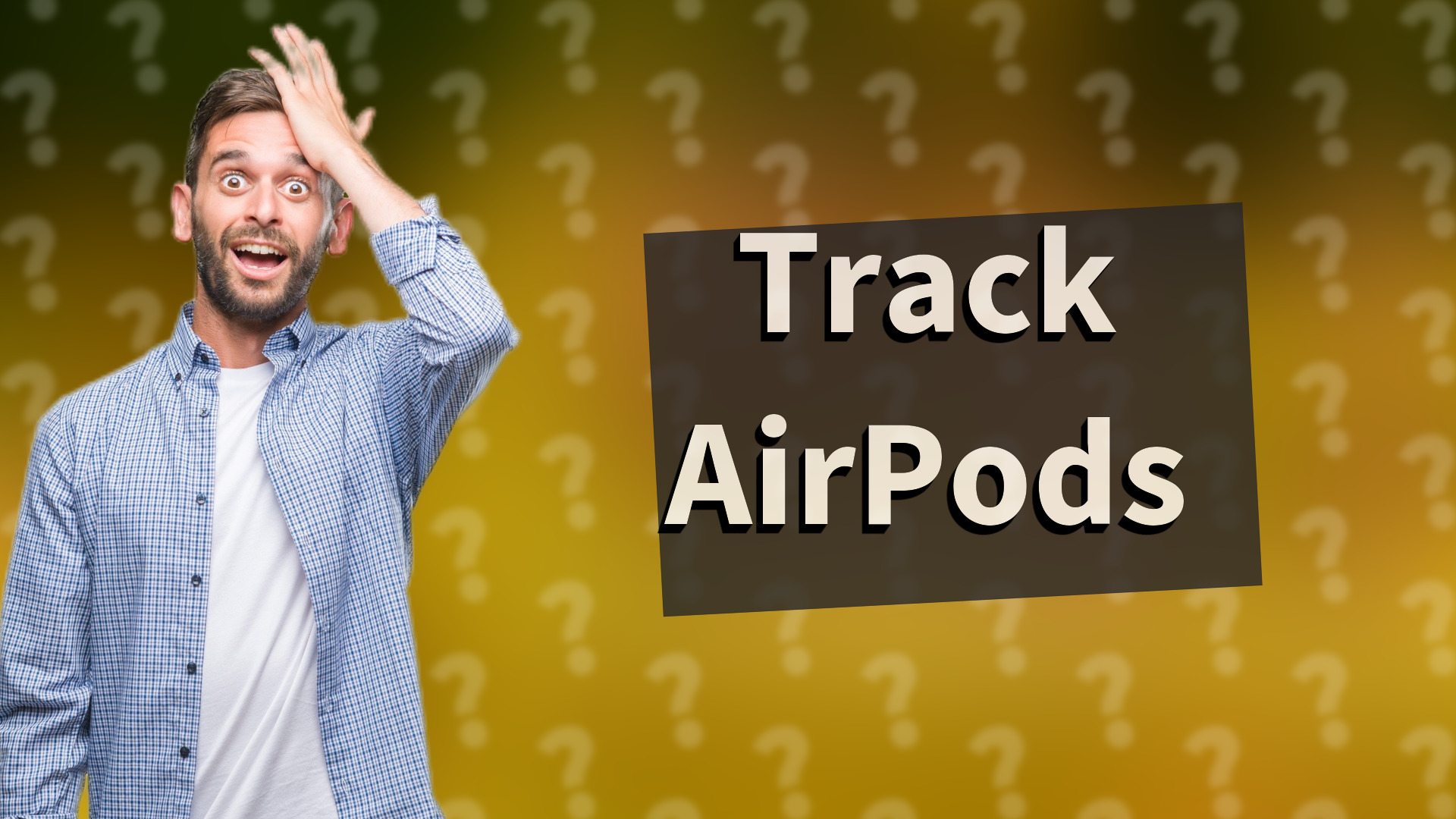 Track AirPods