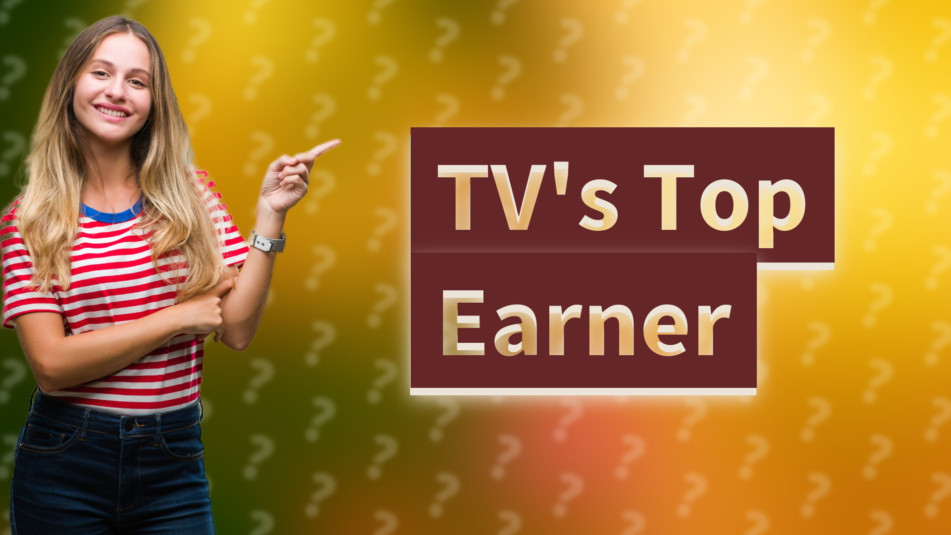 TV's Top Earner