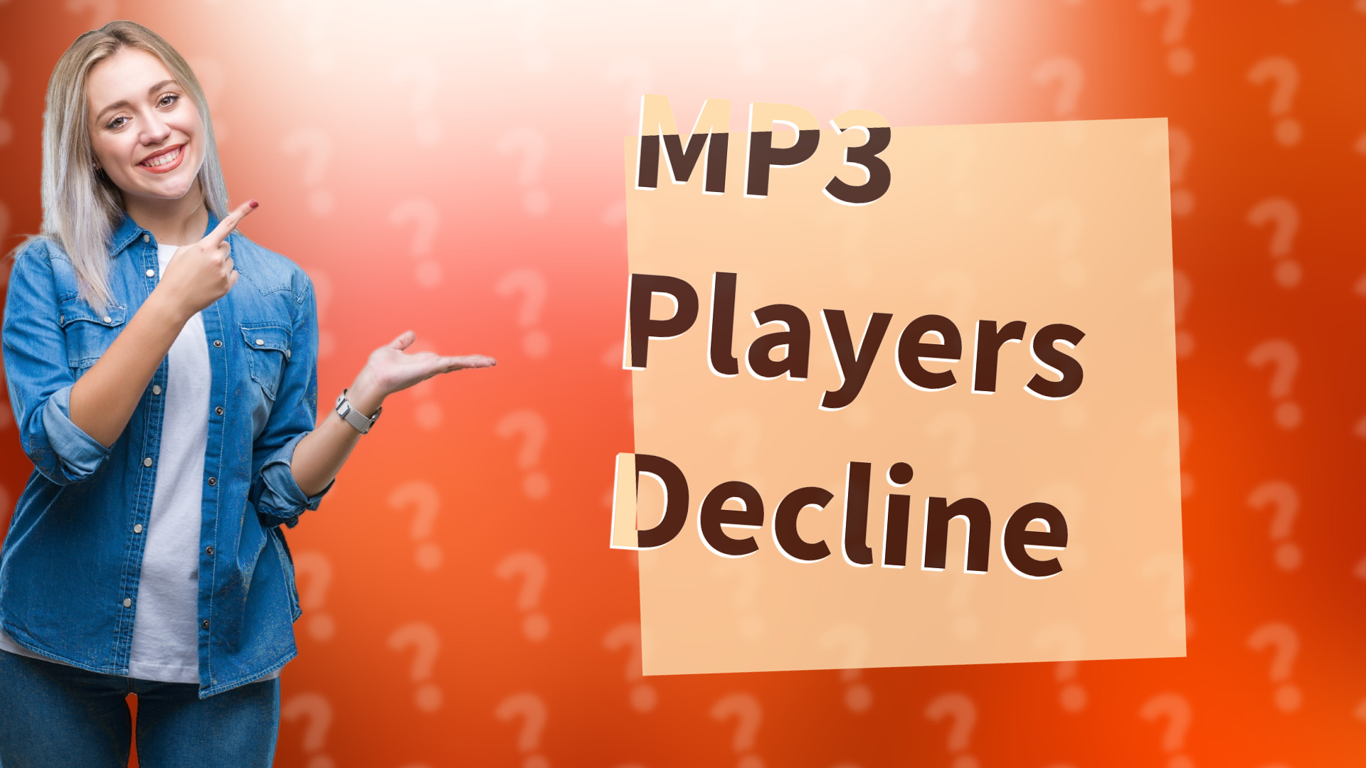 MP3 Players Decline