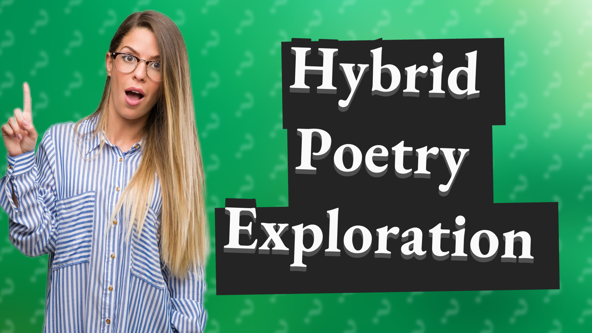 Hybrid Poetry Exploration