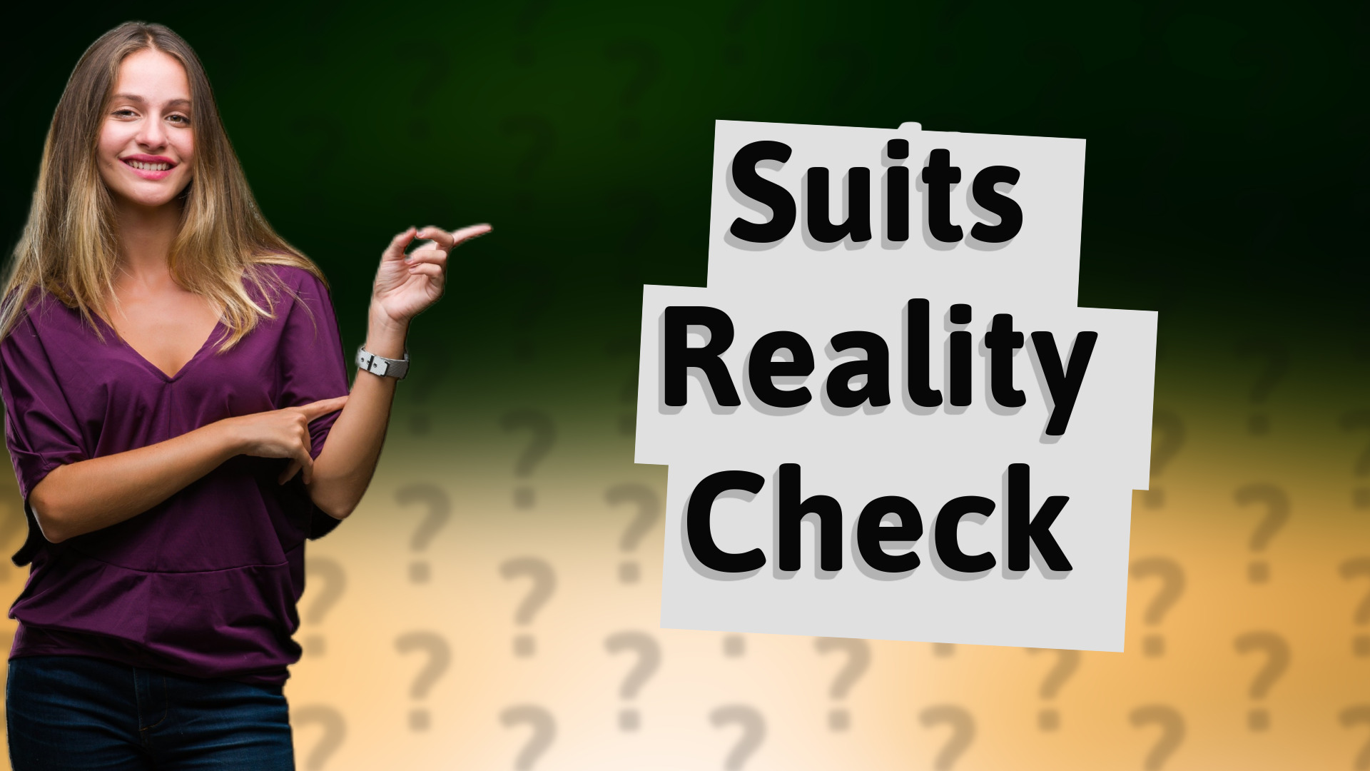 Suits Reality Check