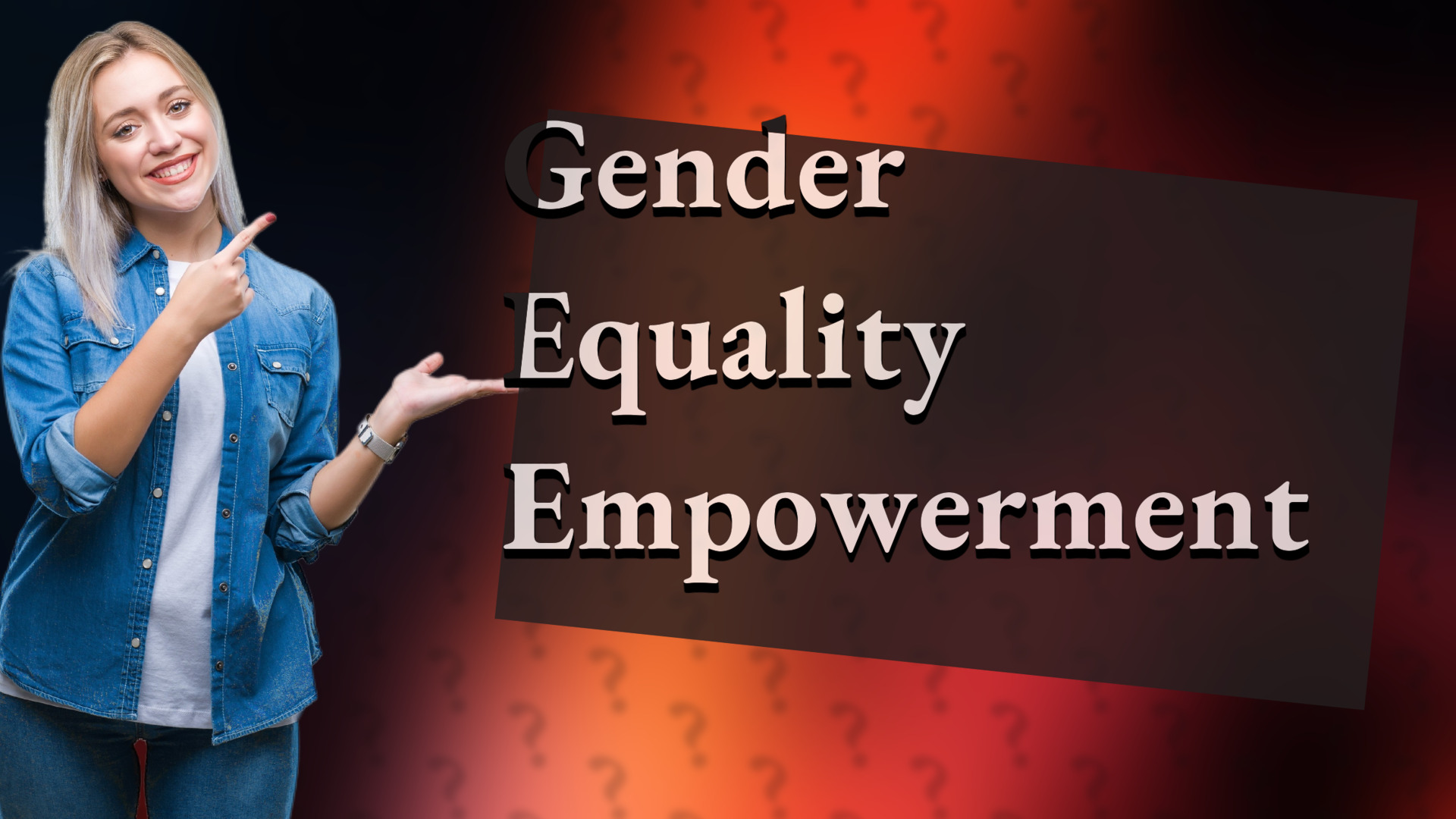 Gender Equality Empowerment