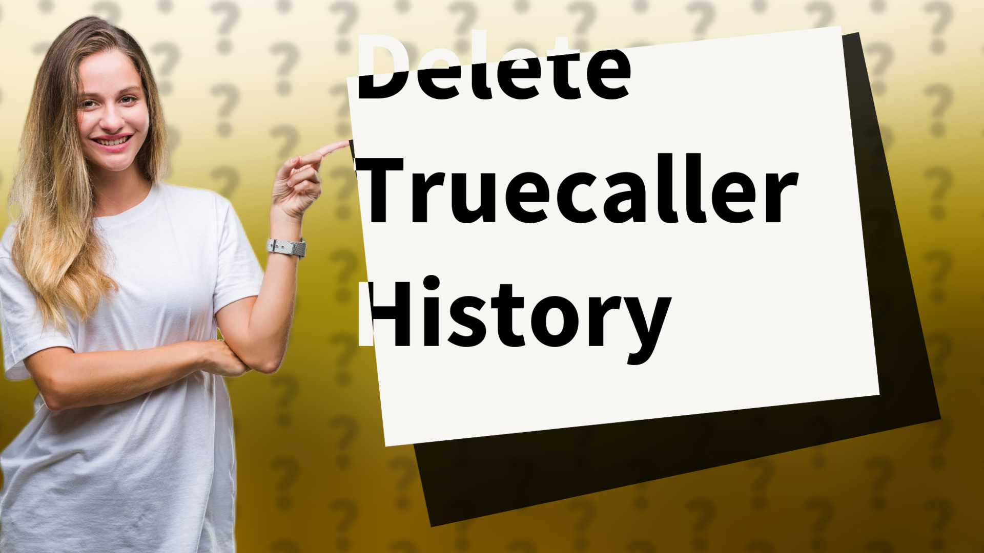 Delete Truecaller History