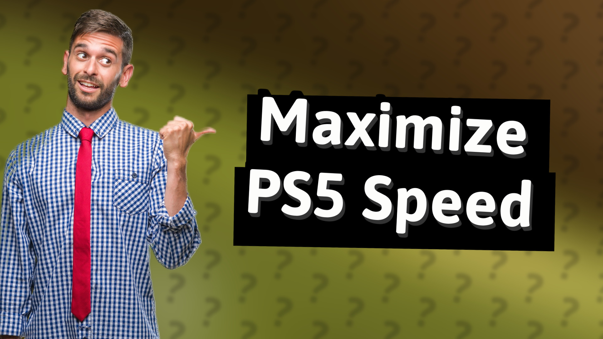 Maximize PS5 Speed