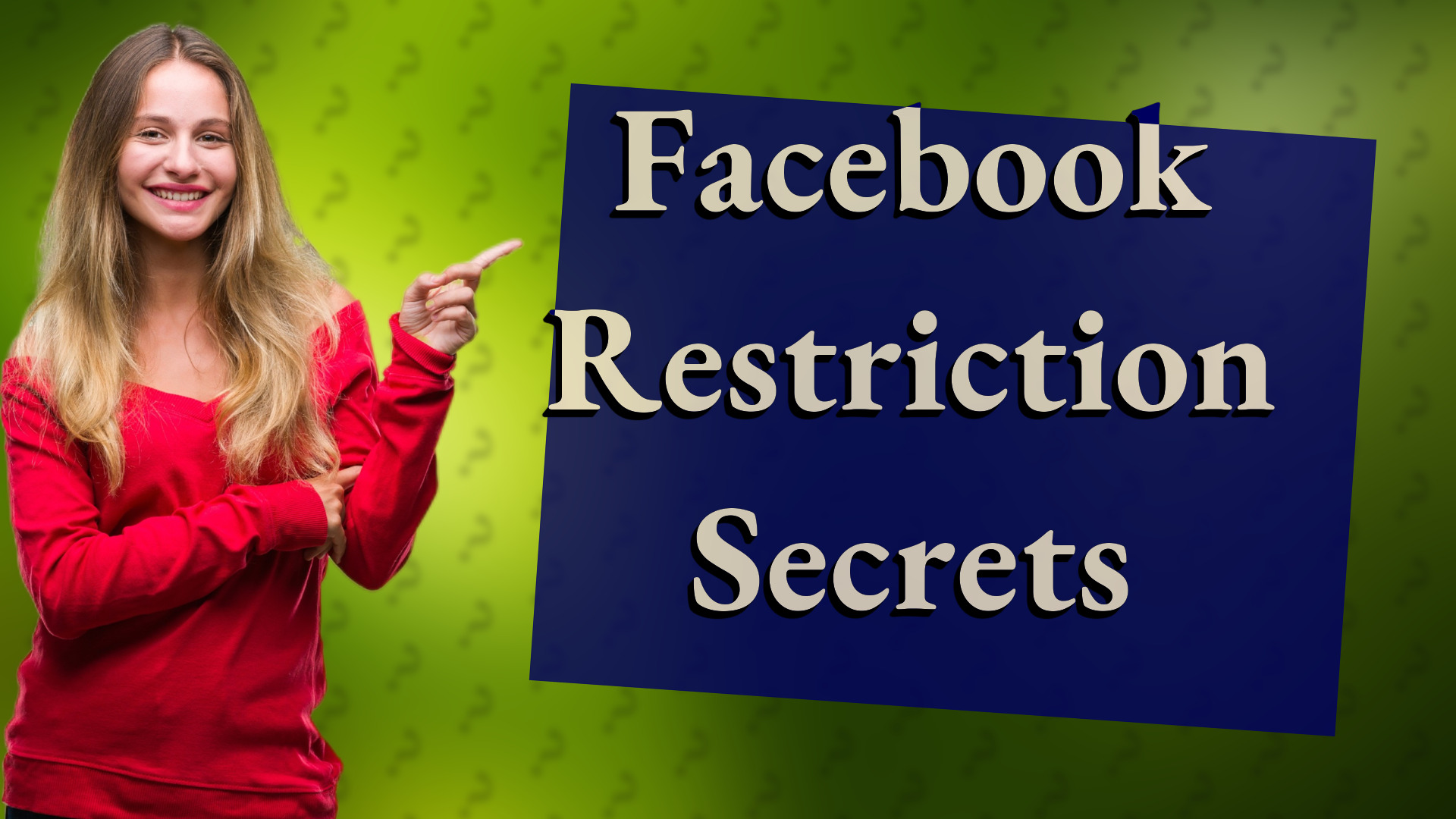 Facebook Restriction Secrets