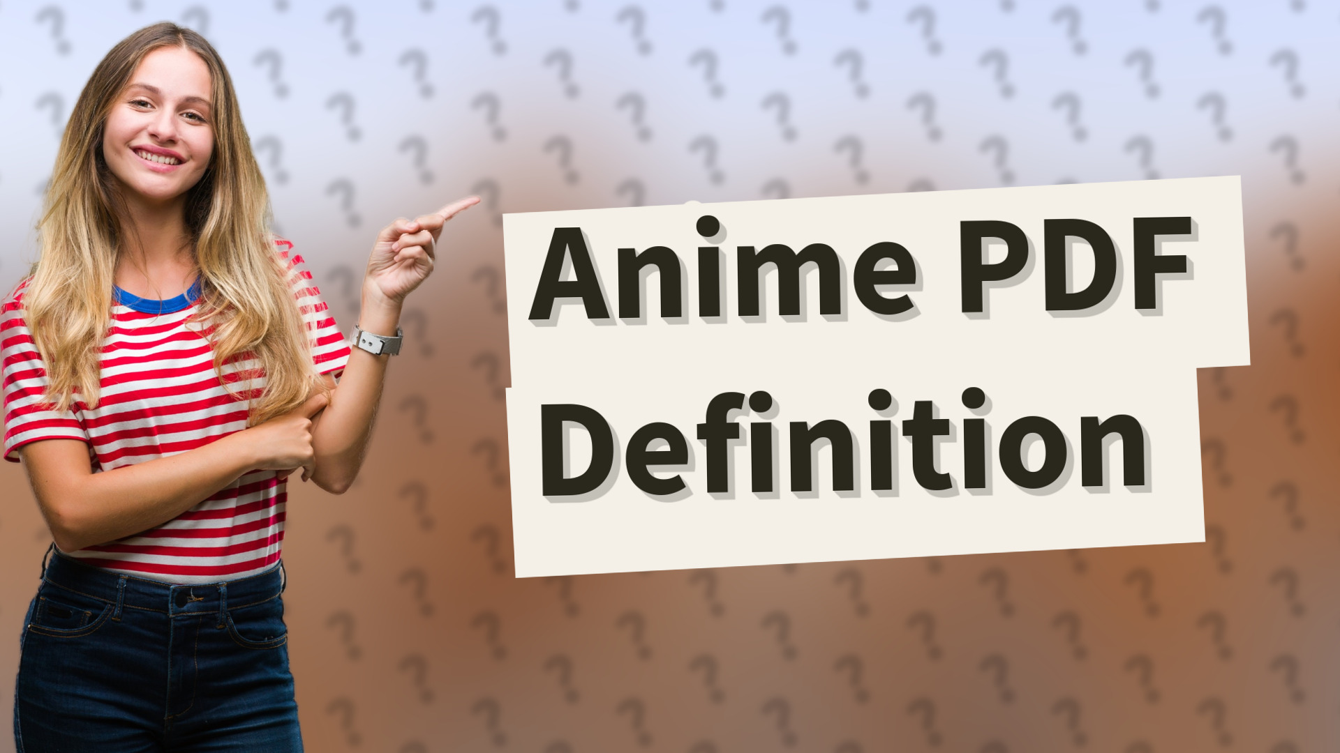 Anime PDF Definition