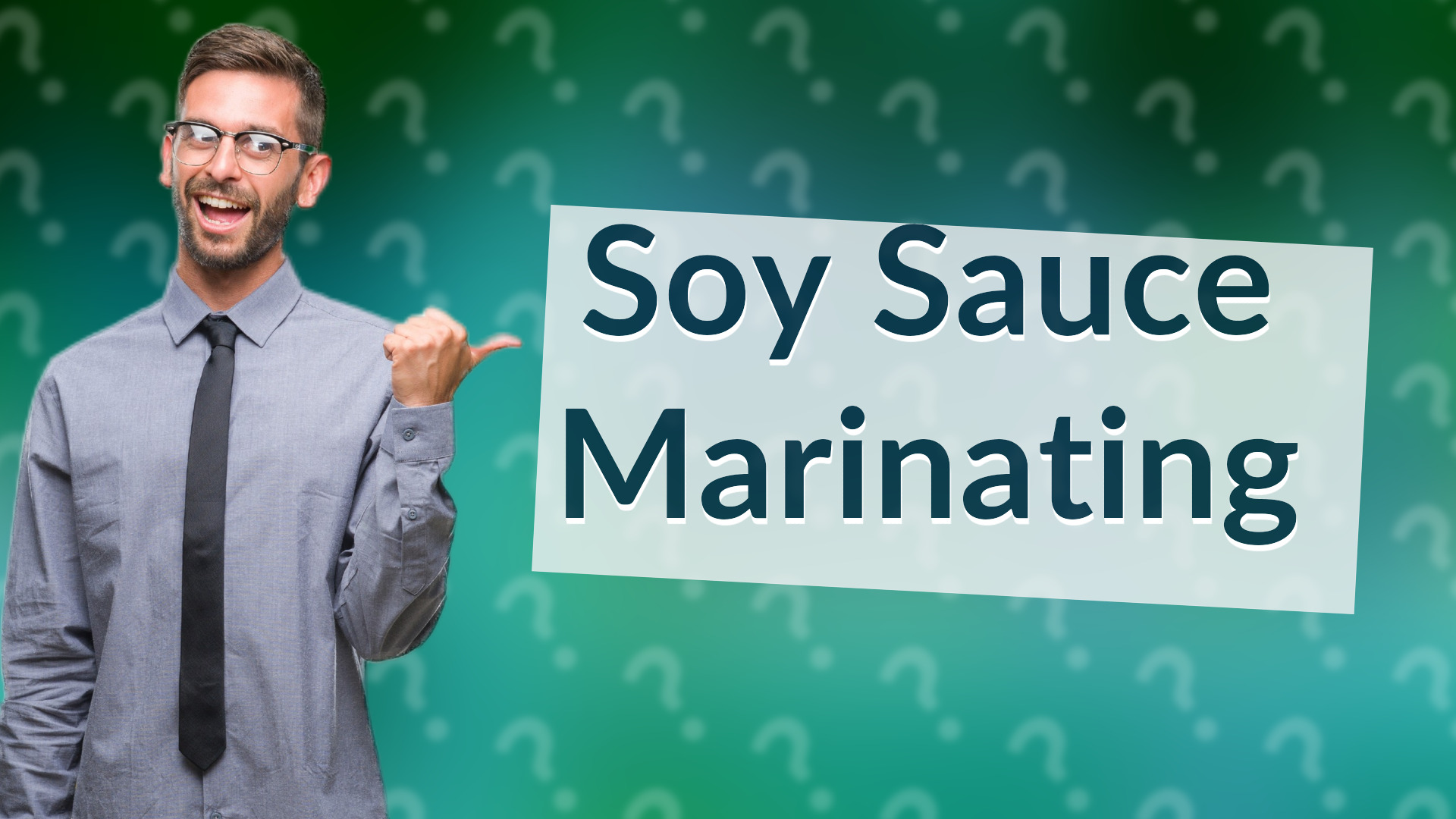 Soy Sauce Marinating