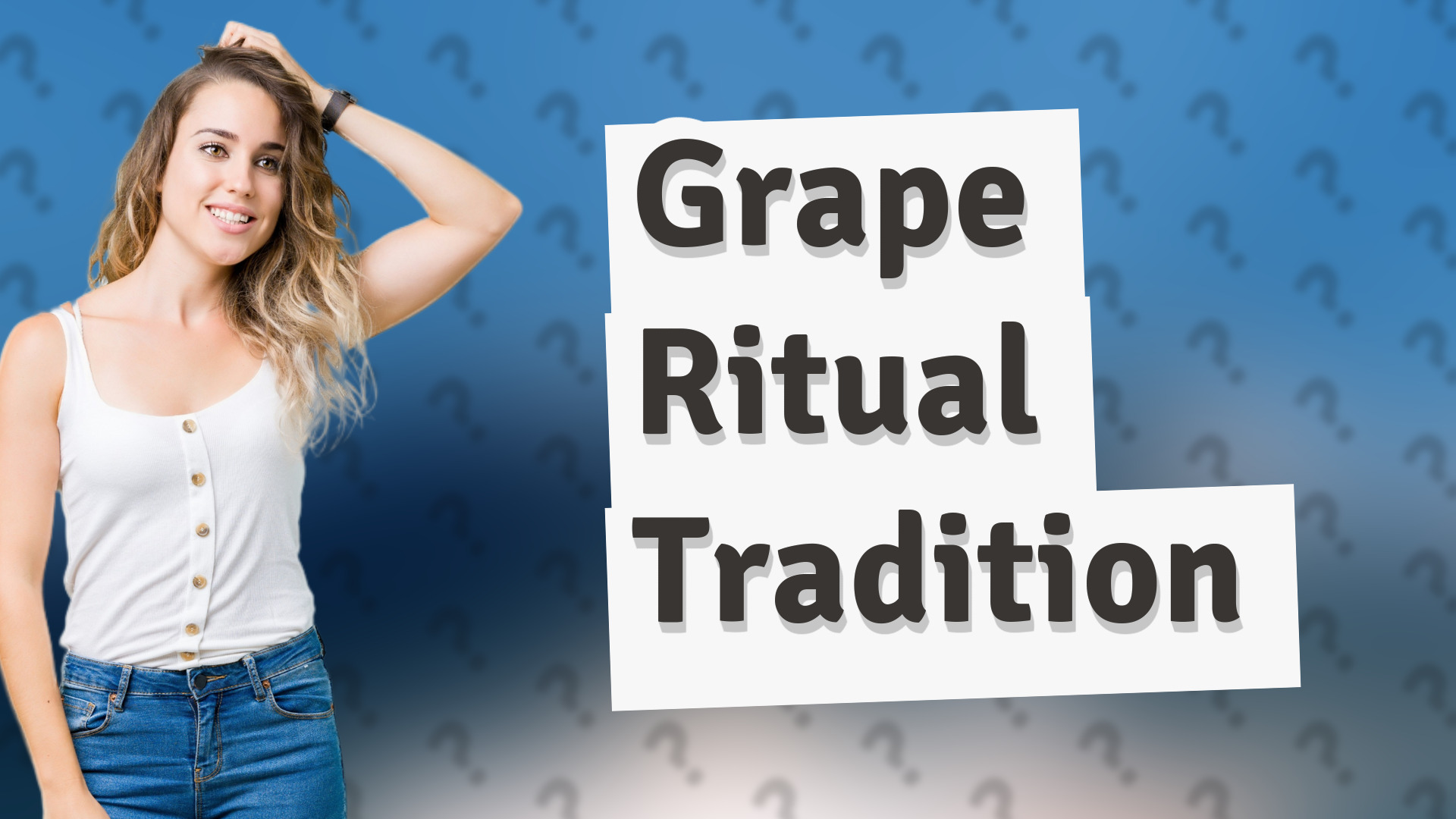 Grape Ritual Tradition