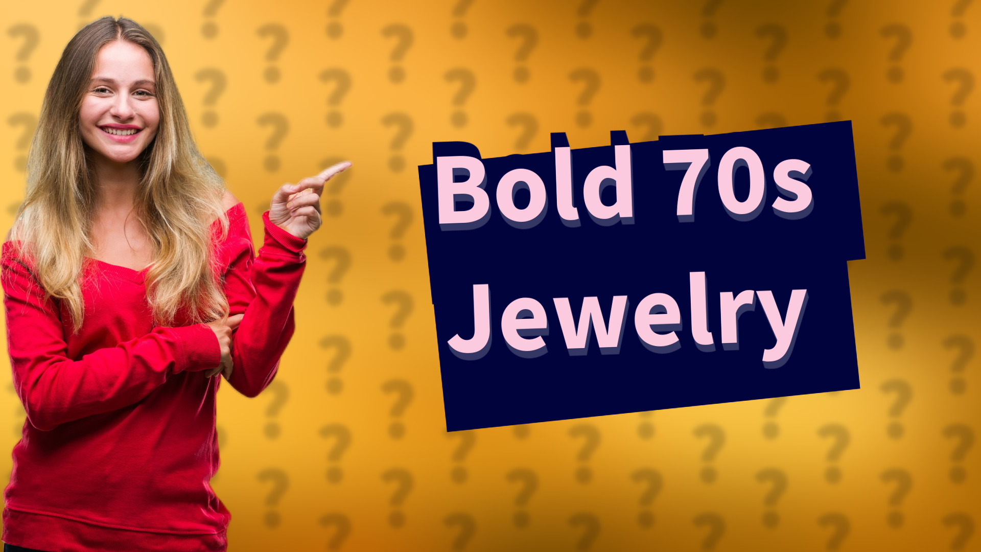 Bold 70s Jewelry
