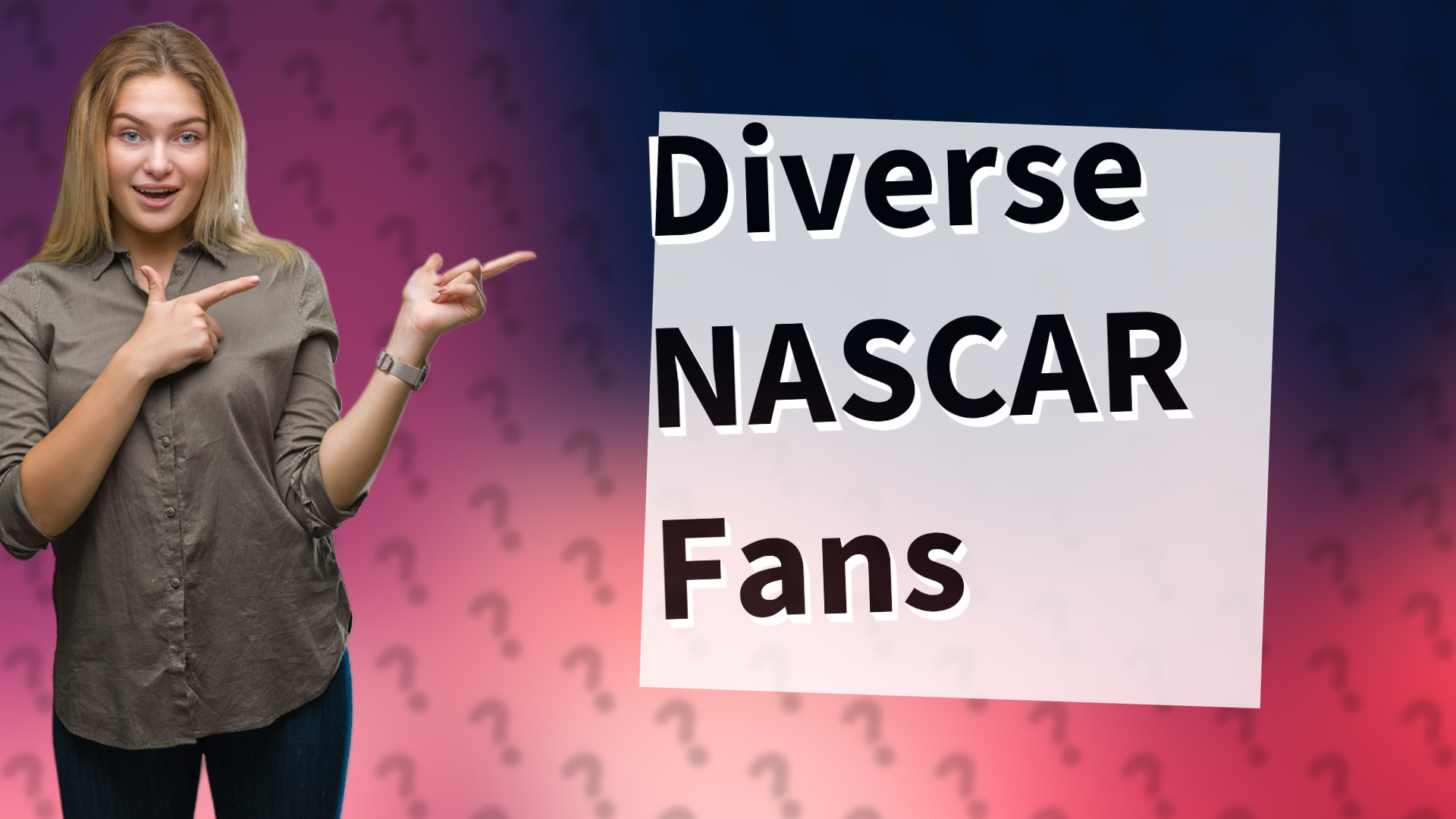 Diverse NASCAR Fans
