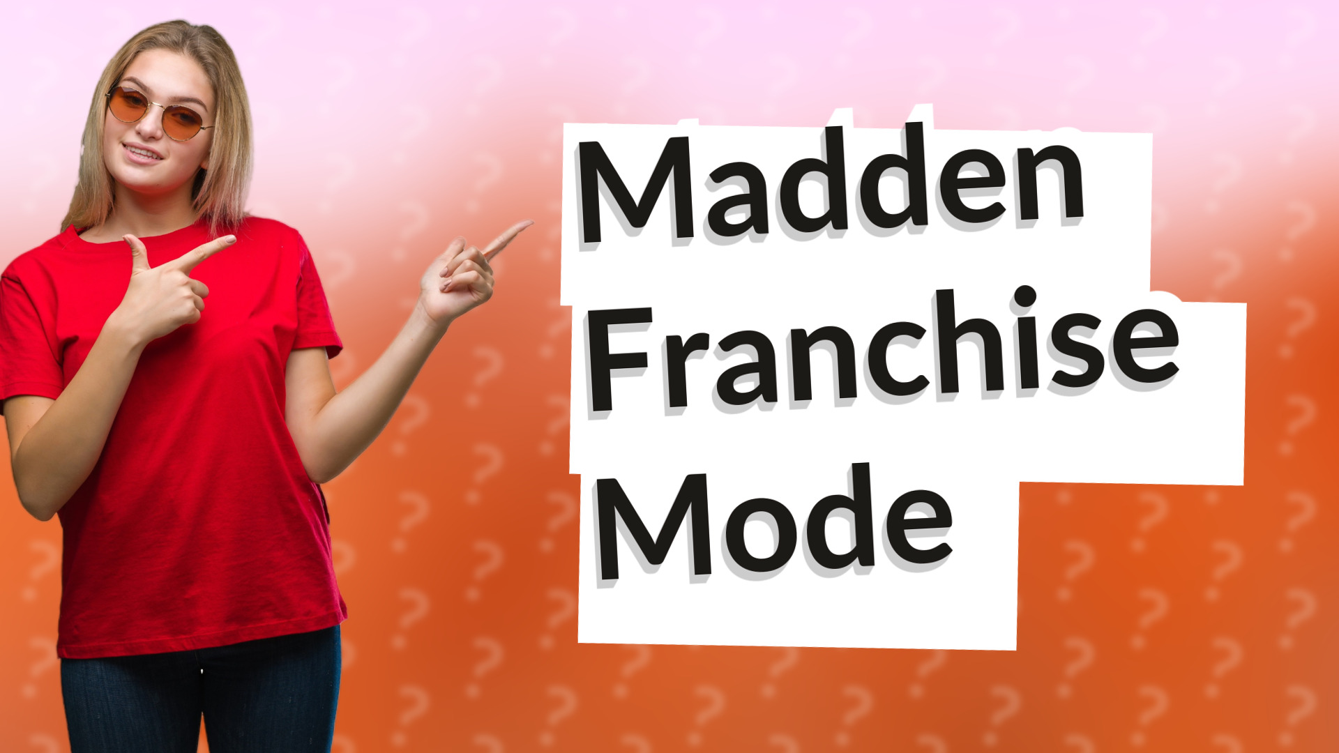 Madden Franchise Mode