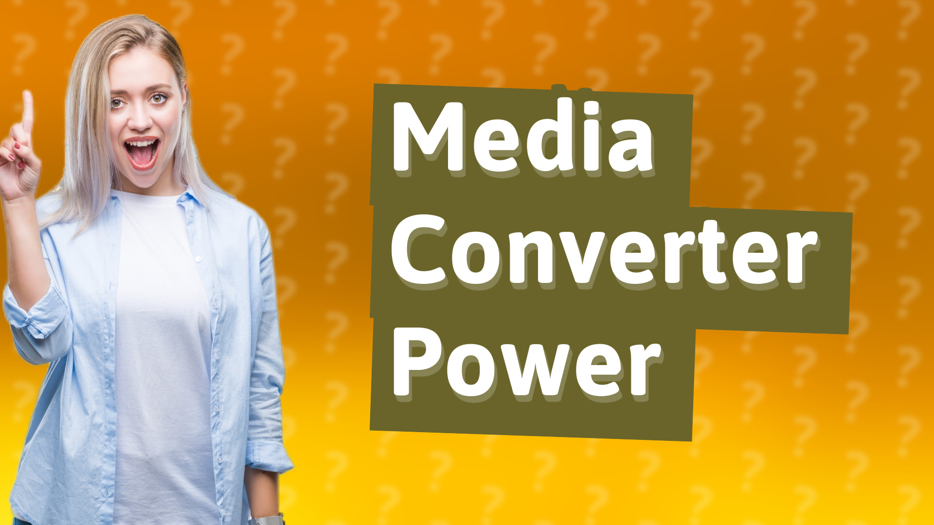 Media Converter Power