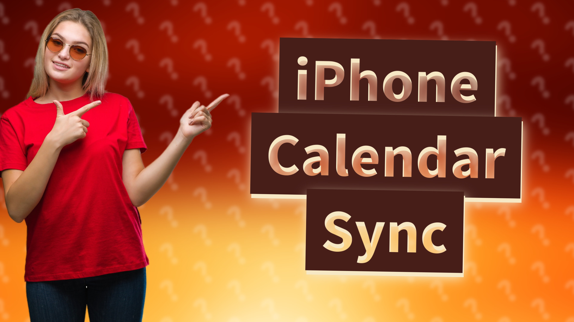 iPhone Calendar Sync
