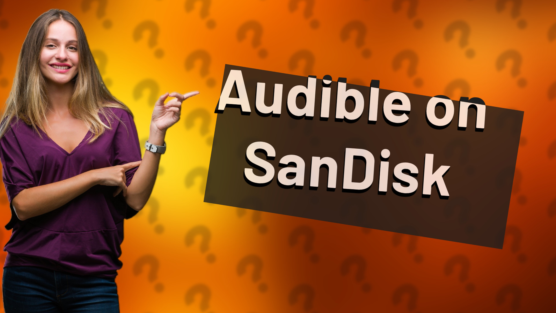 Audible on SanDisk