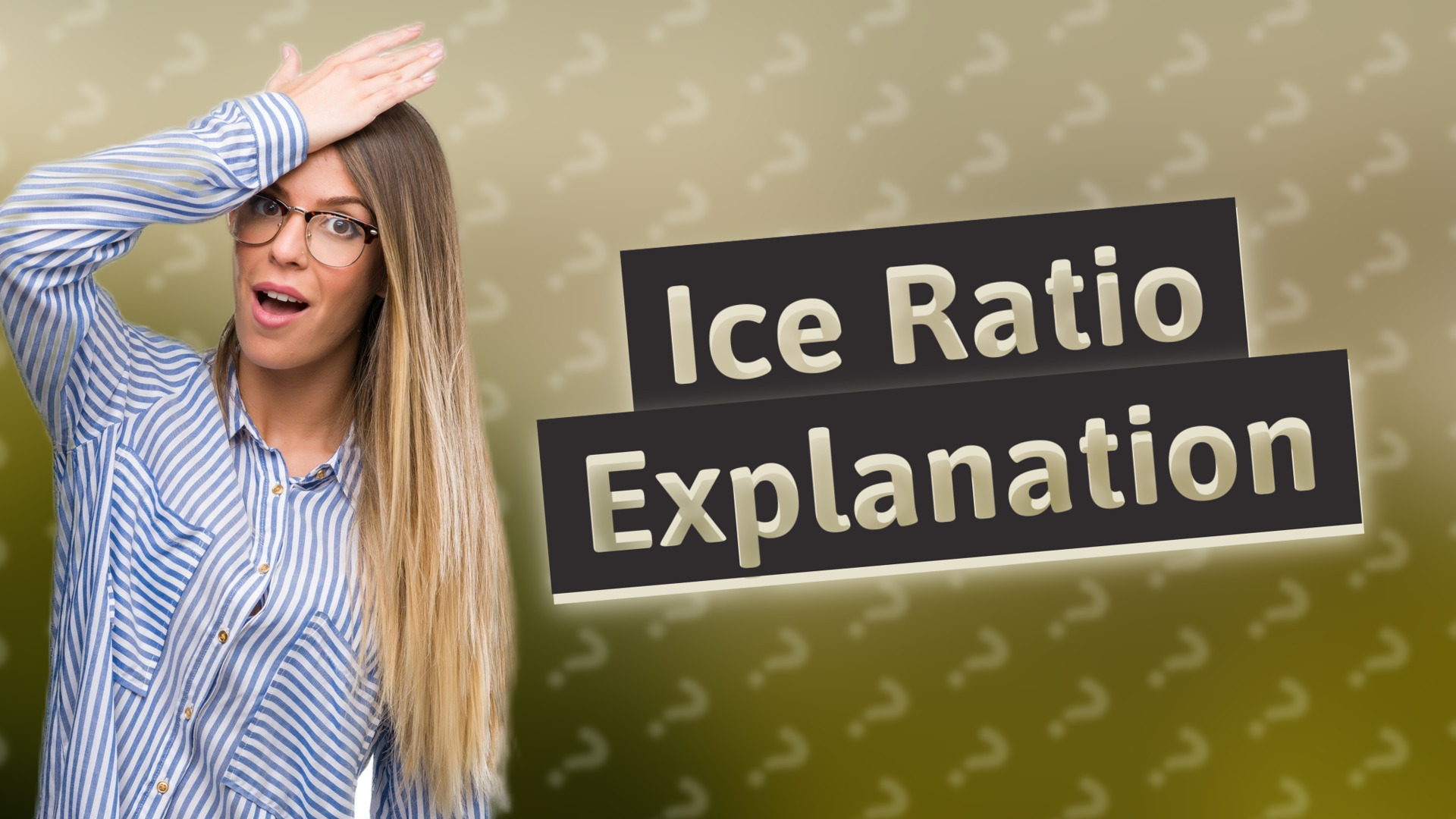 Ice Ratio Explanation