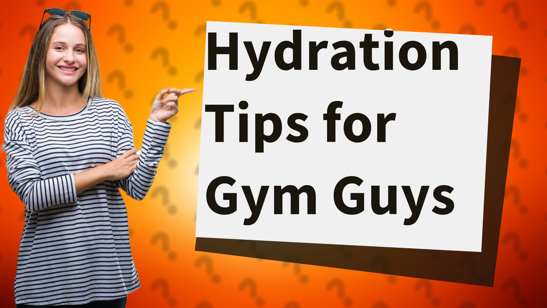 Hydration Tips for Gym Guys