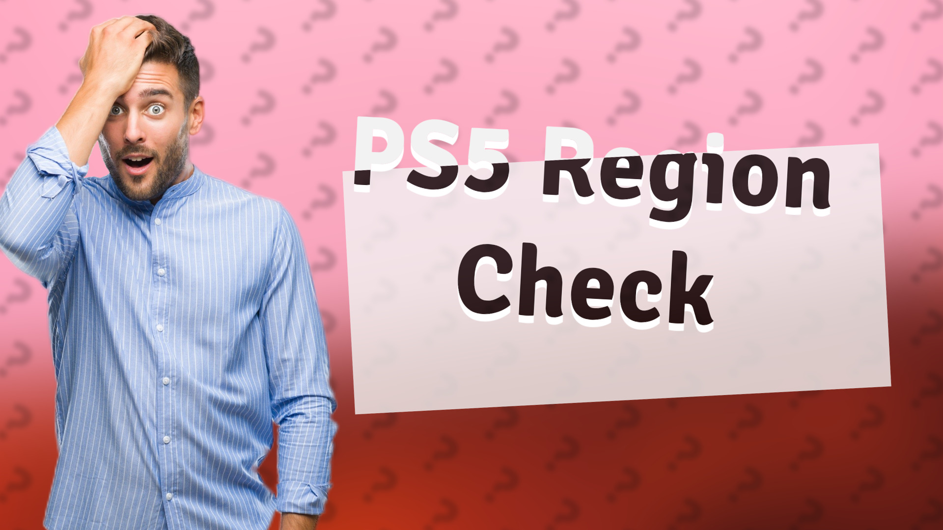 PS5 Region Check