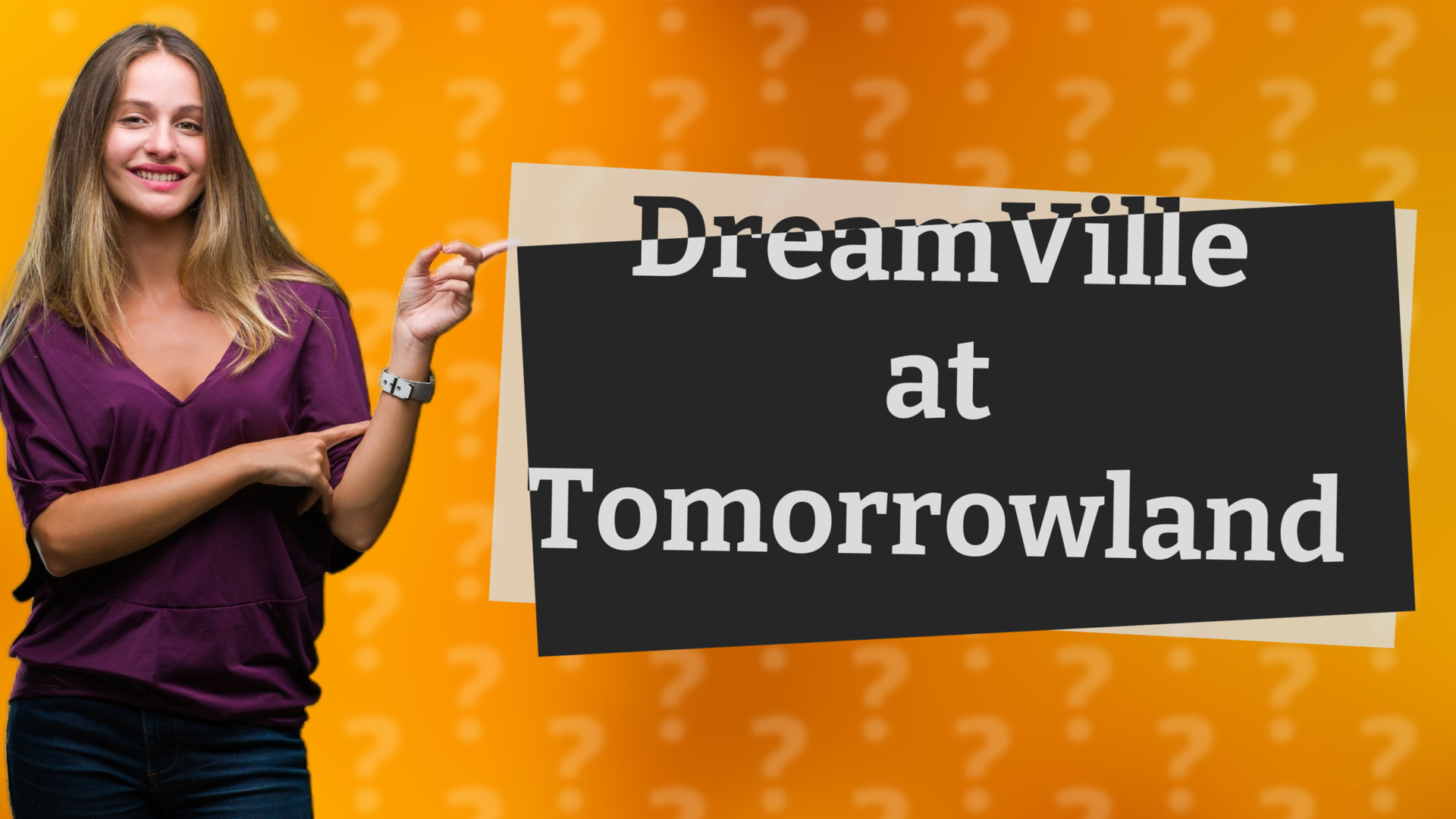 DreamVille at Tomorrowland