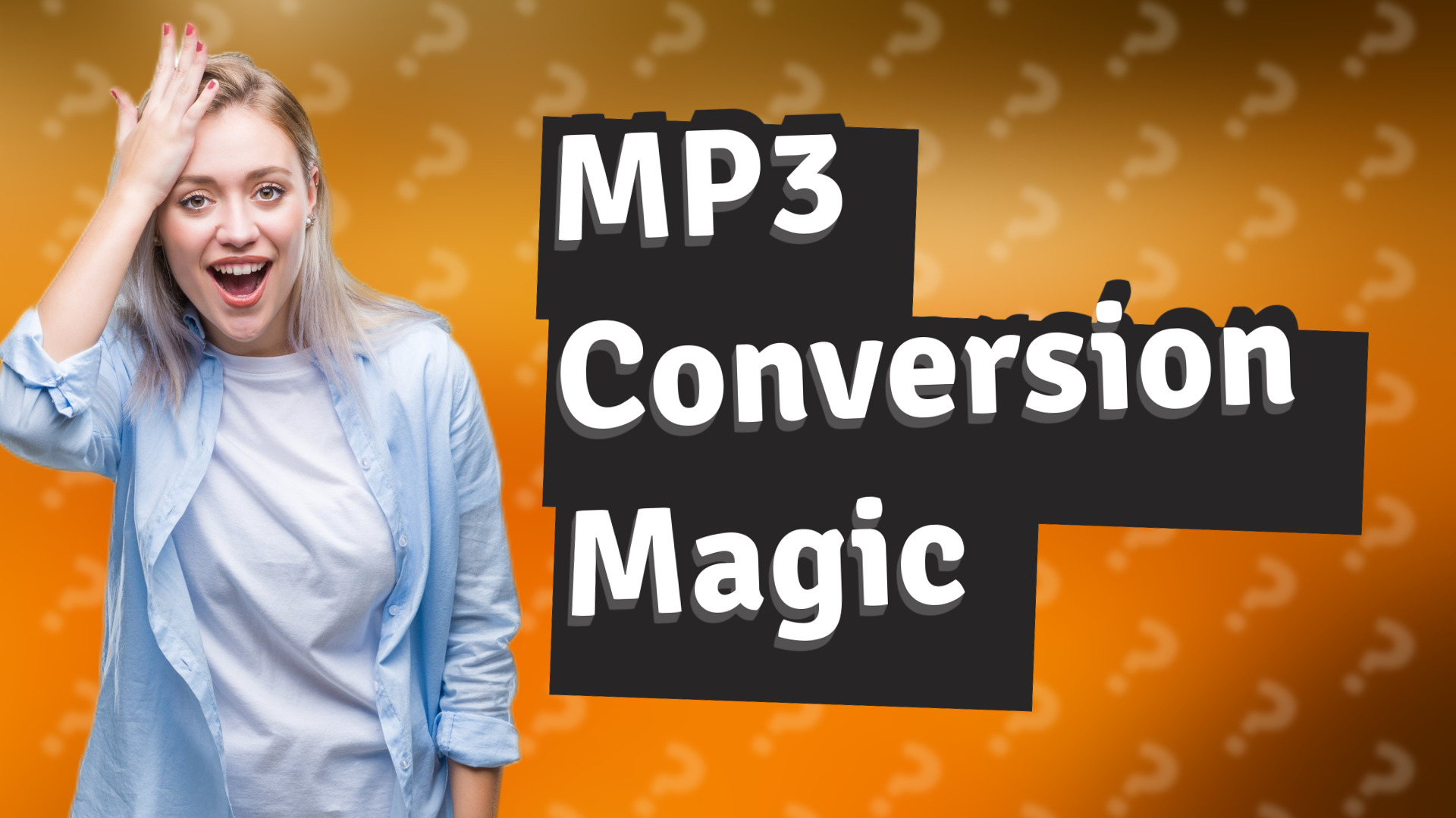 MP3 Conversion Magic
