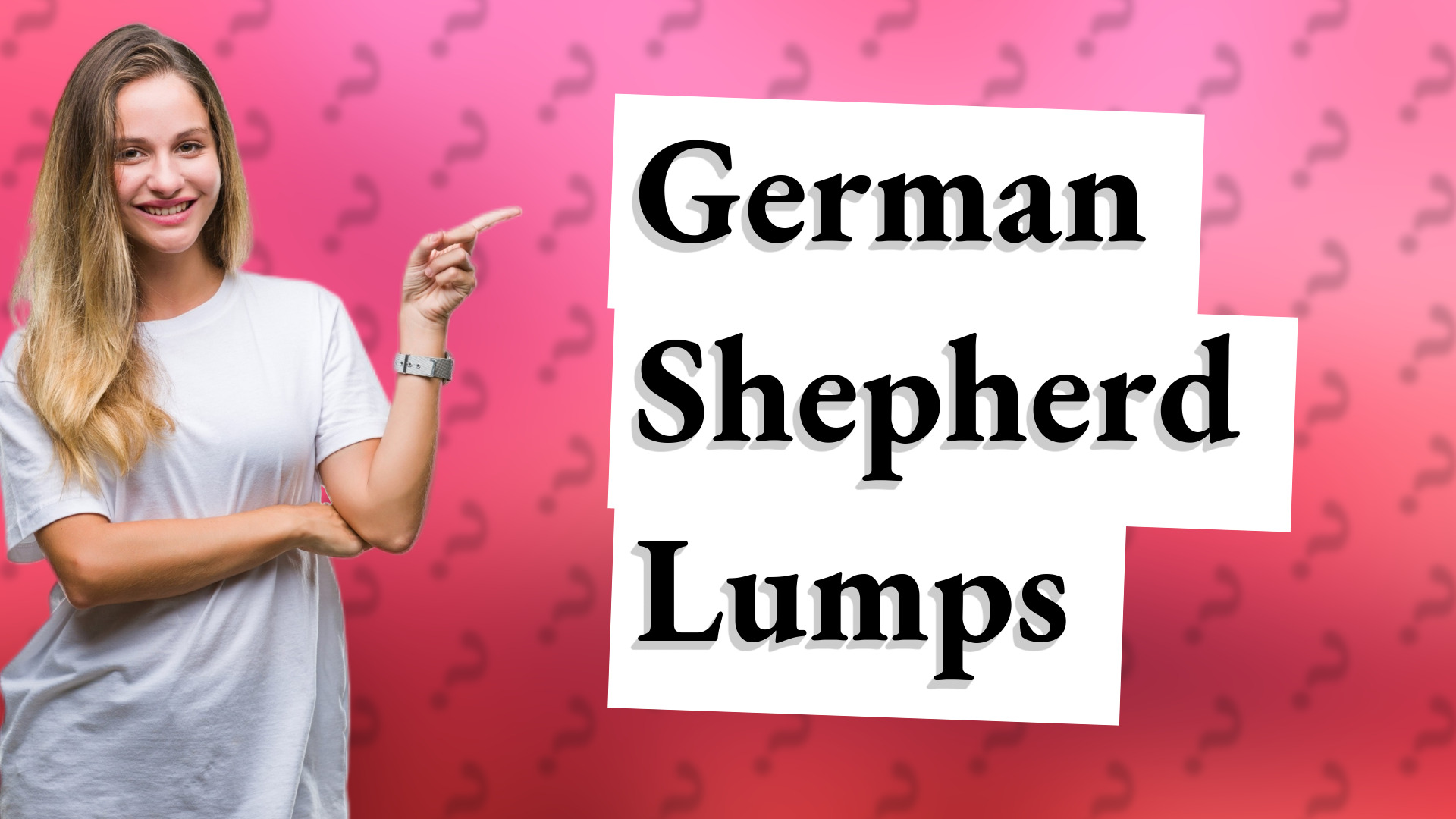 German Shepherd Lumps