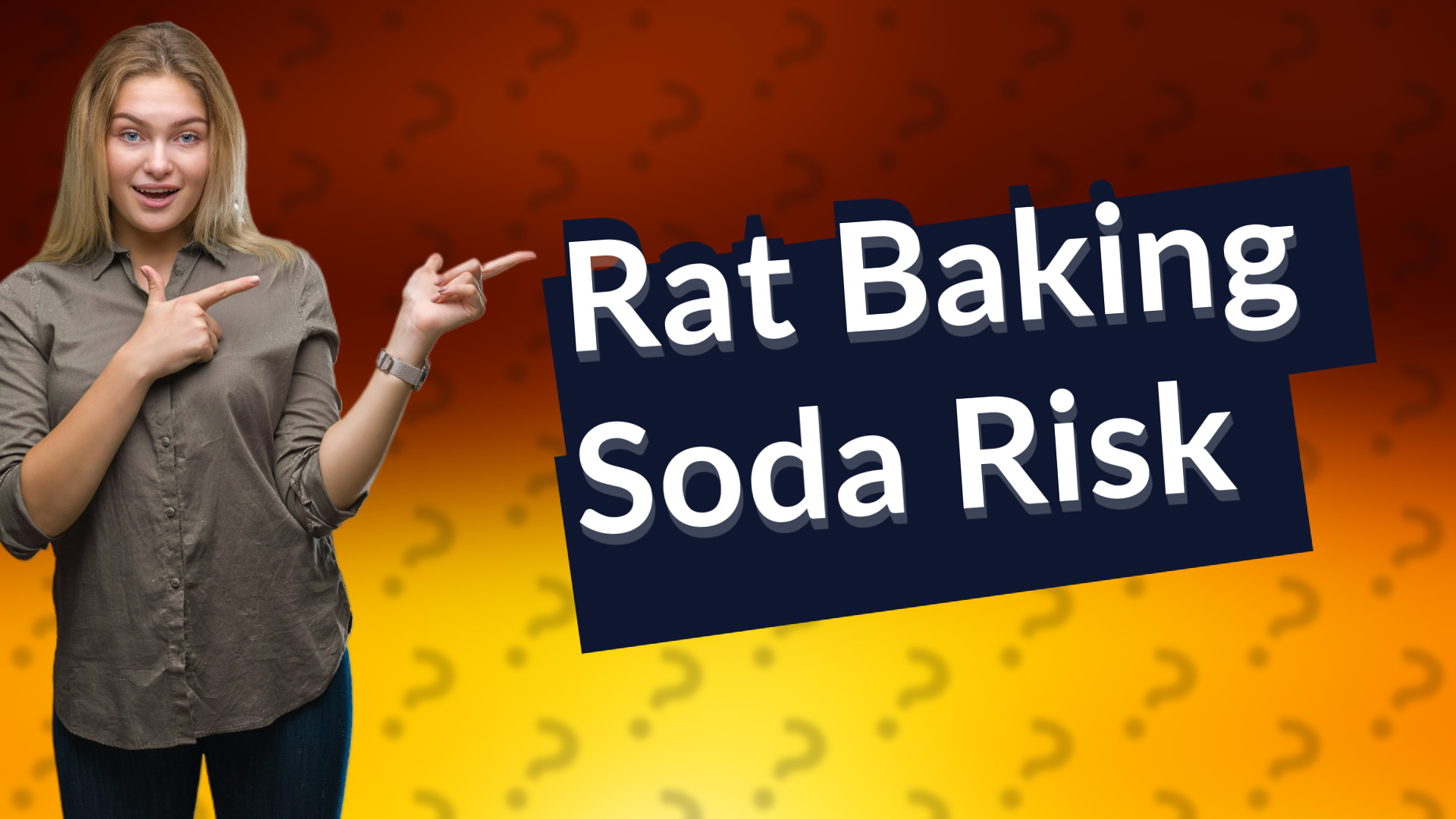 Rat Baking Soda Risk