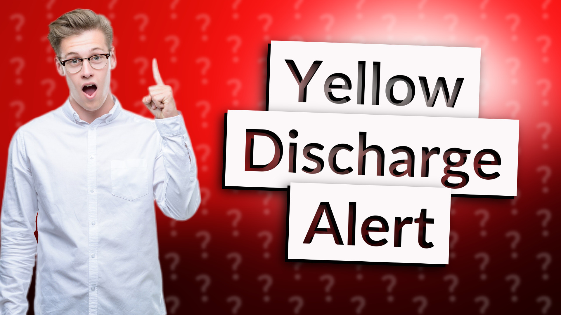 Yellow Discharge Alert