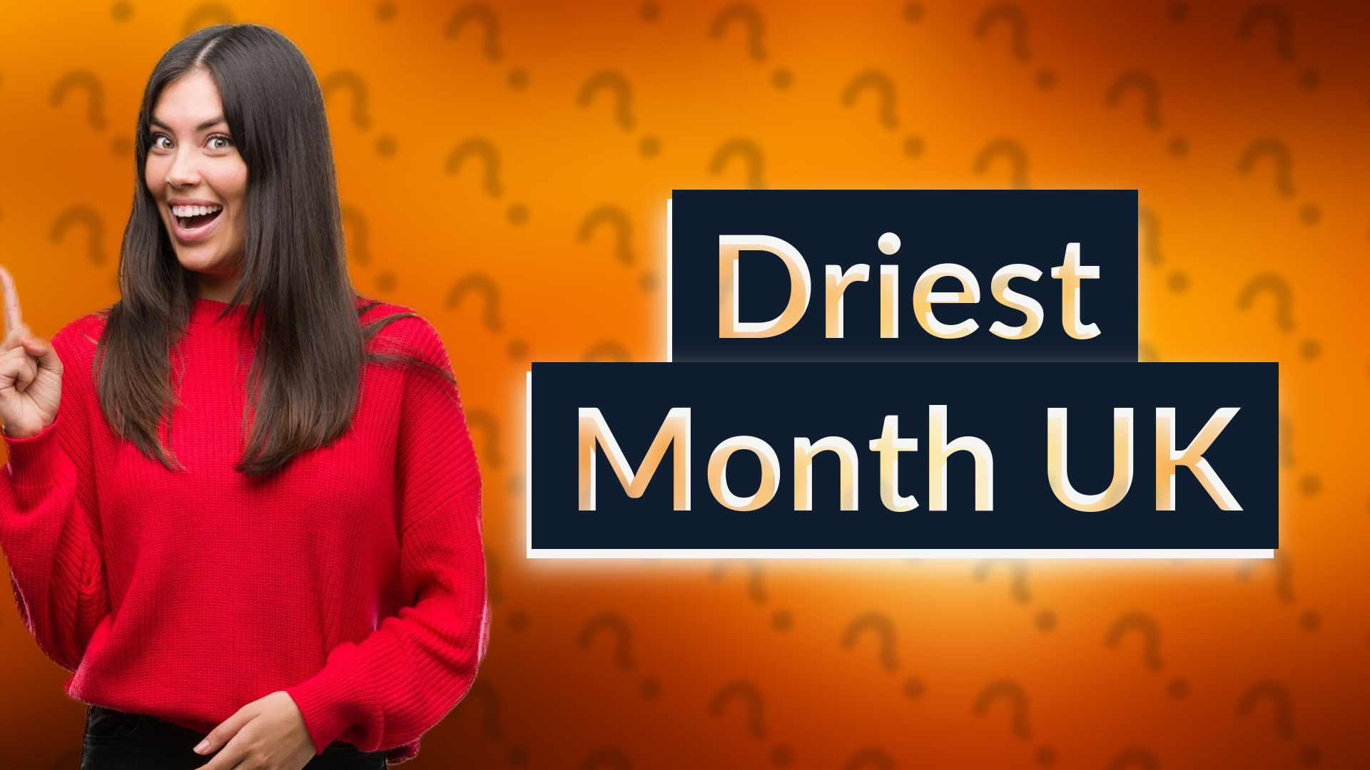 Driest Month UK