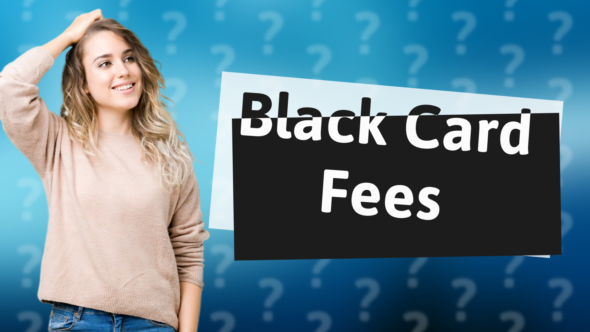 Black Card Fees
