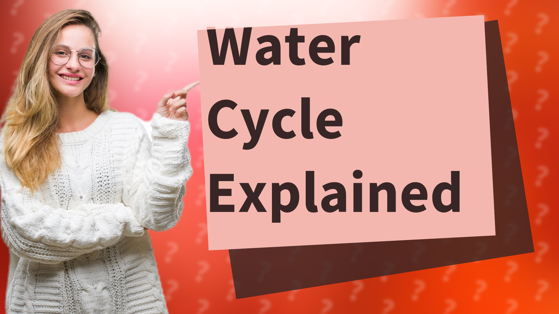Water Cycle Explained