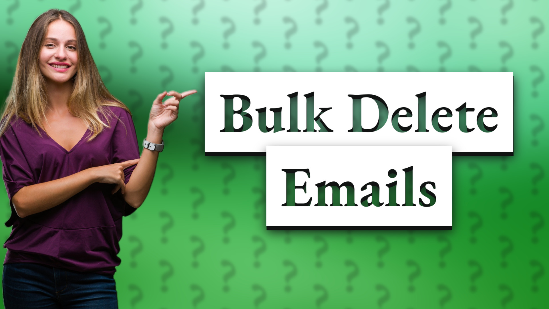 Bulk Delete Emails