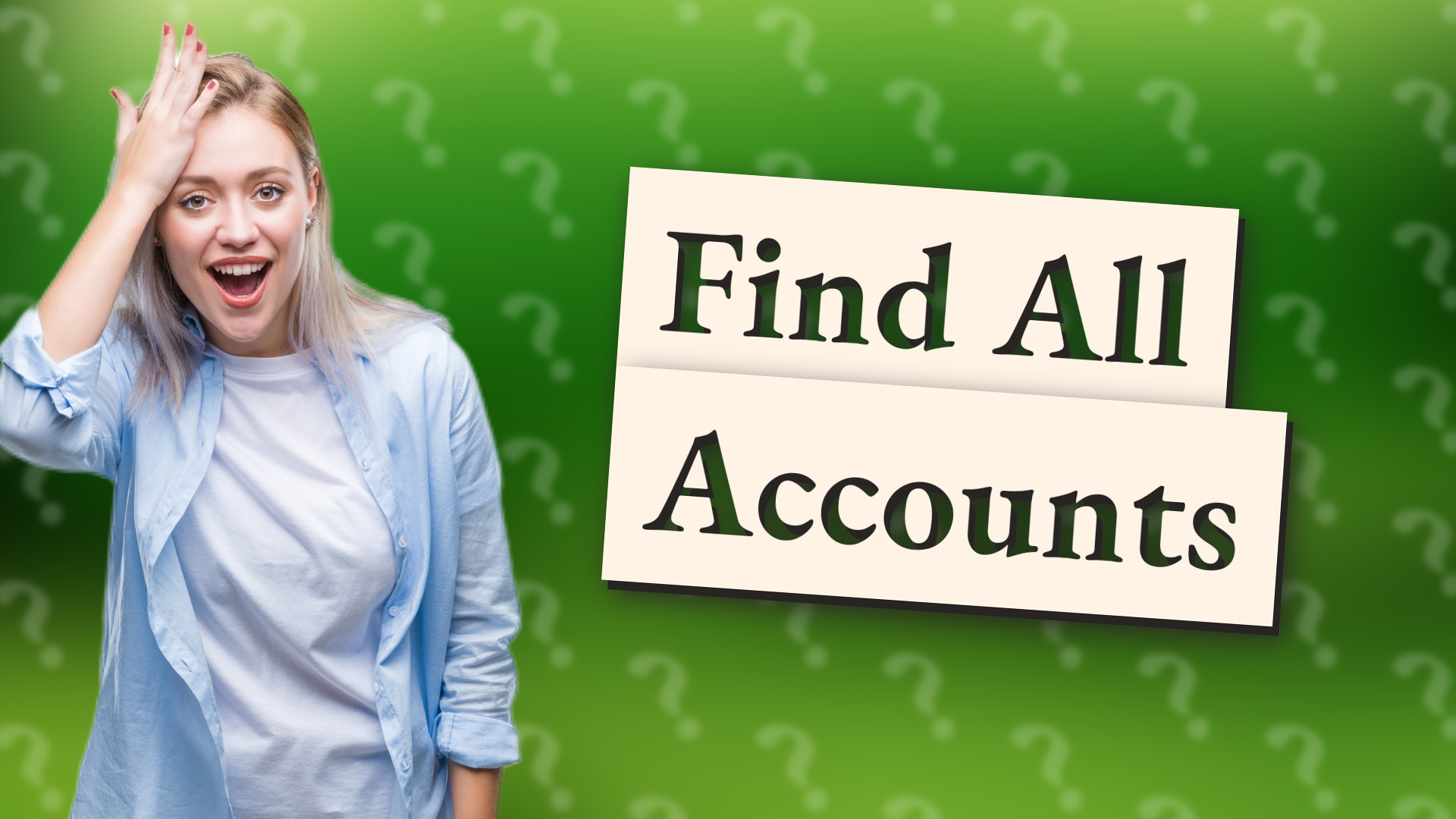 Find All Accounts