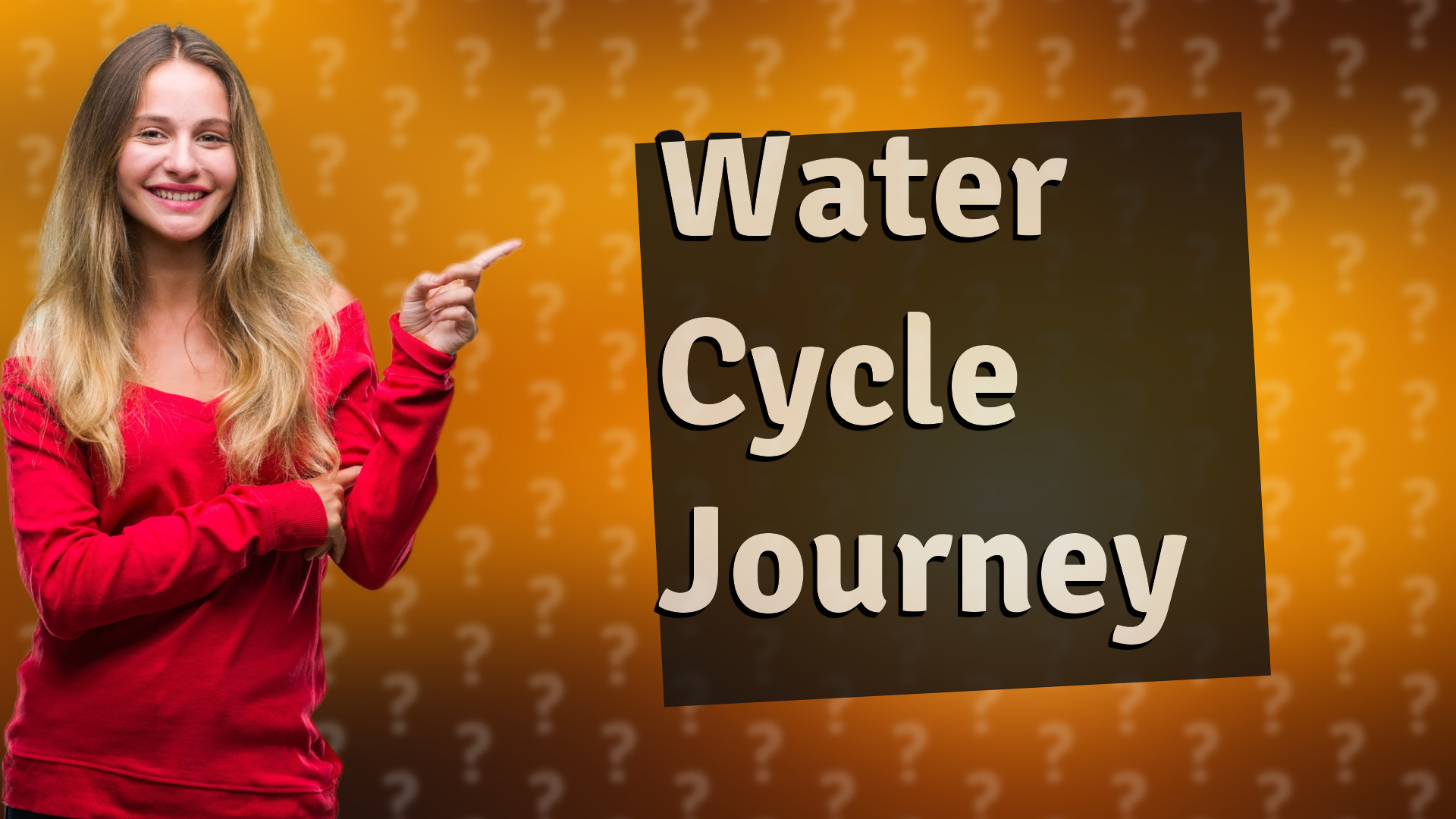 Water Cycle Journey