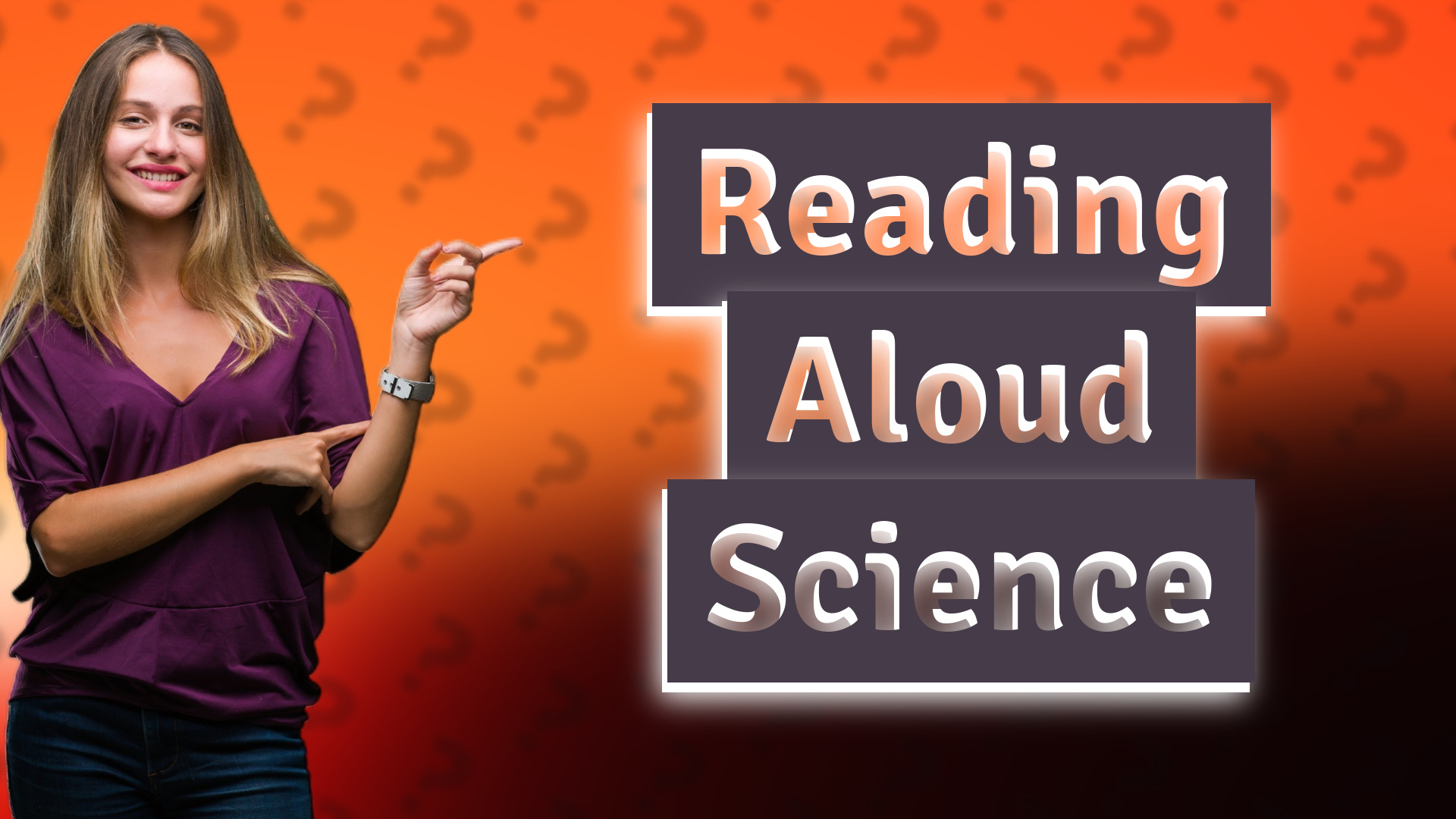 Reading Aloud Science