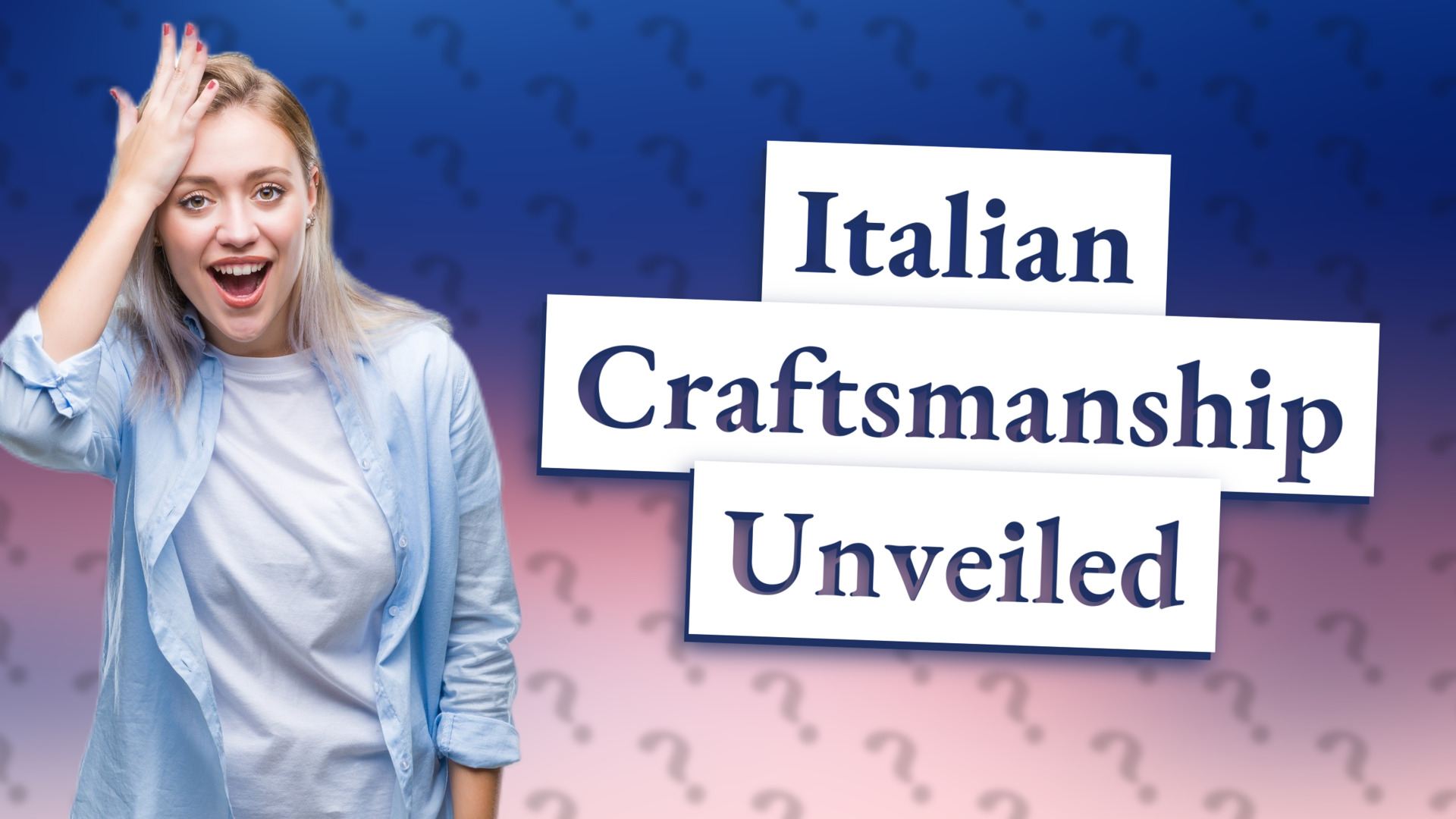 Italian Craftsmanship Unveiled