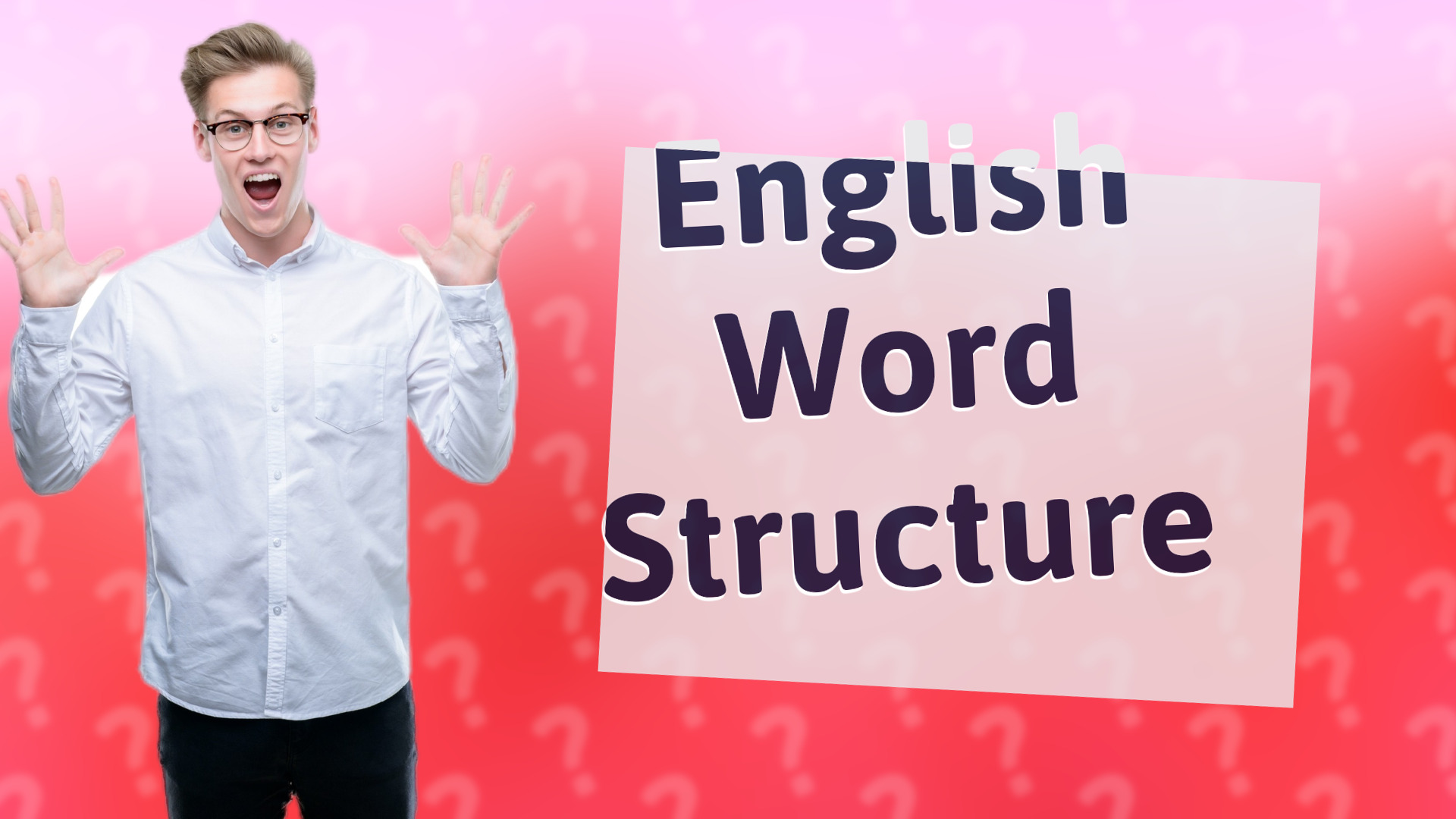 English Word Structure
