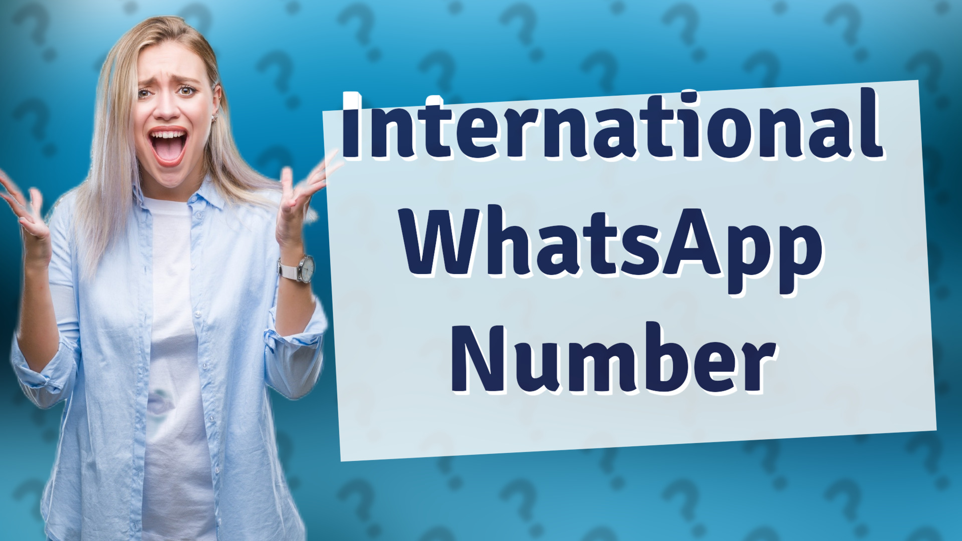 International WhatsApp Number
