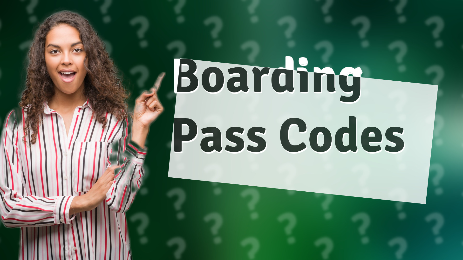 Boarding Pass Codes