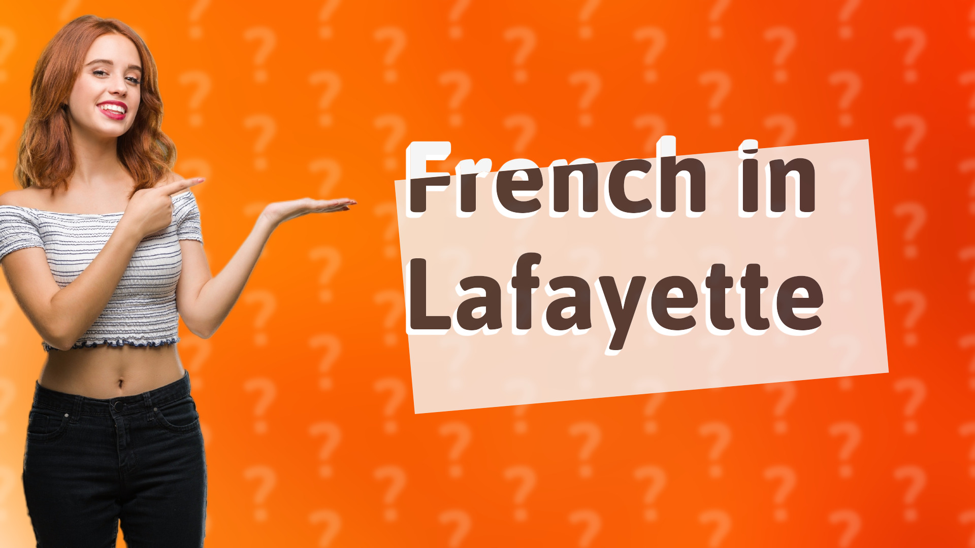 French in Lafayette