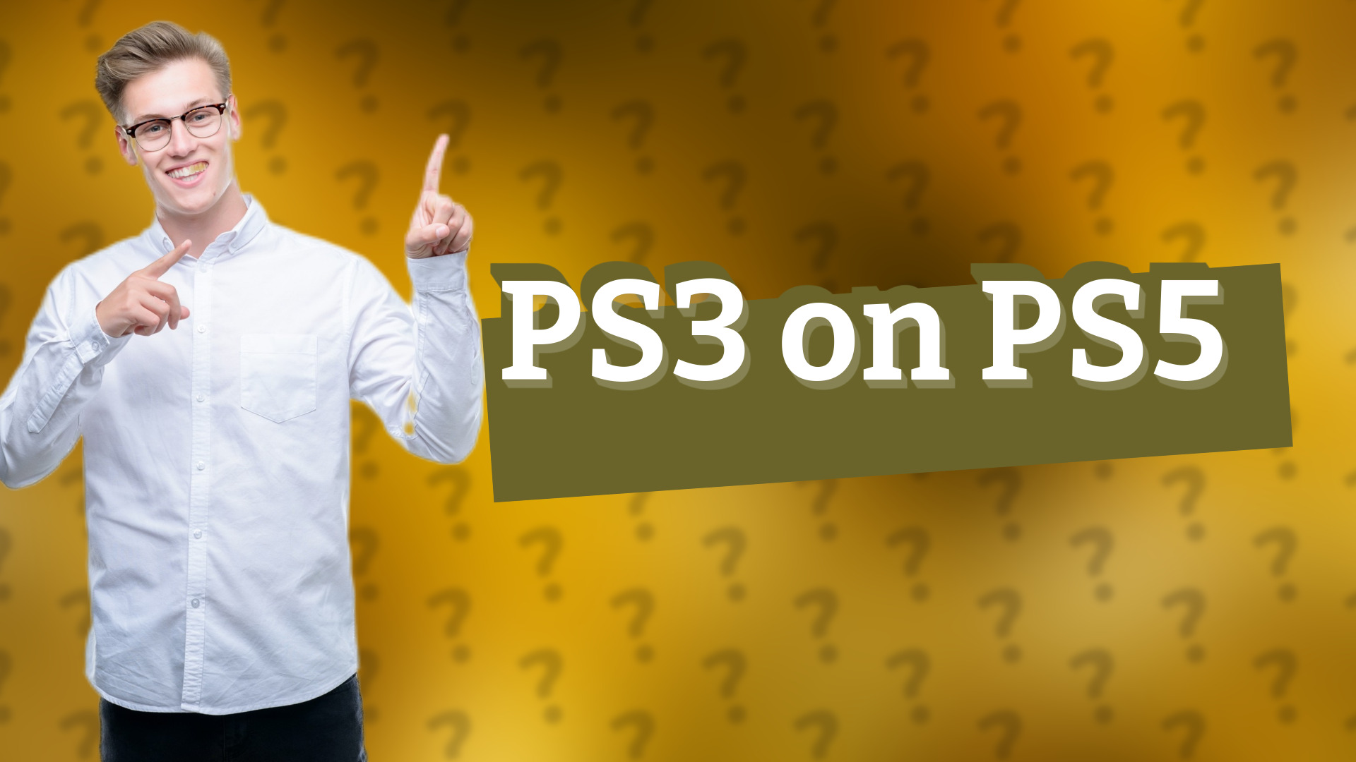 PS3 on PS5