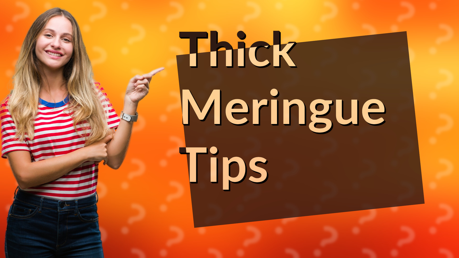 Thick Meringue Tips