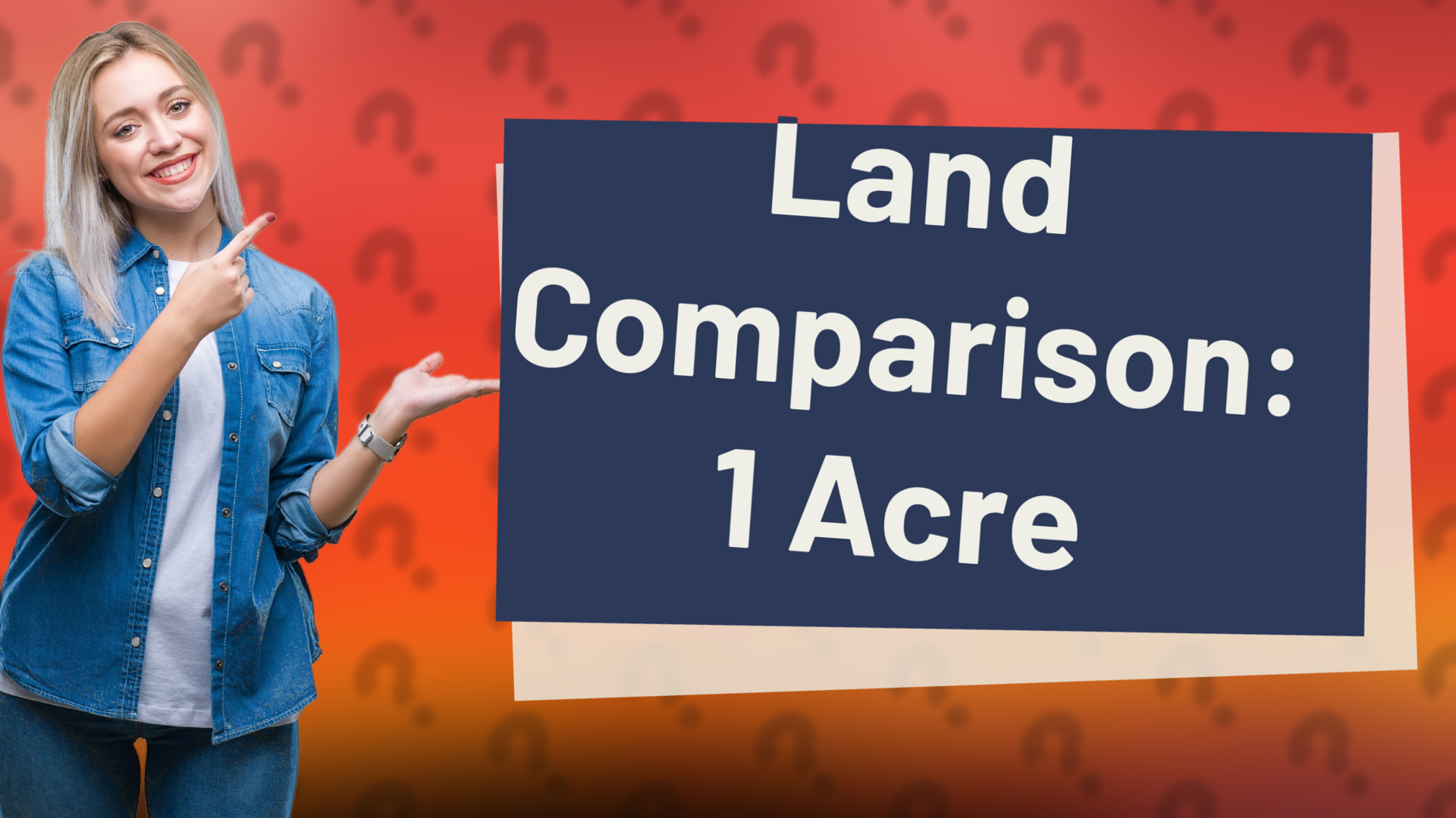 Land Comparison: 1 Acre
