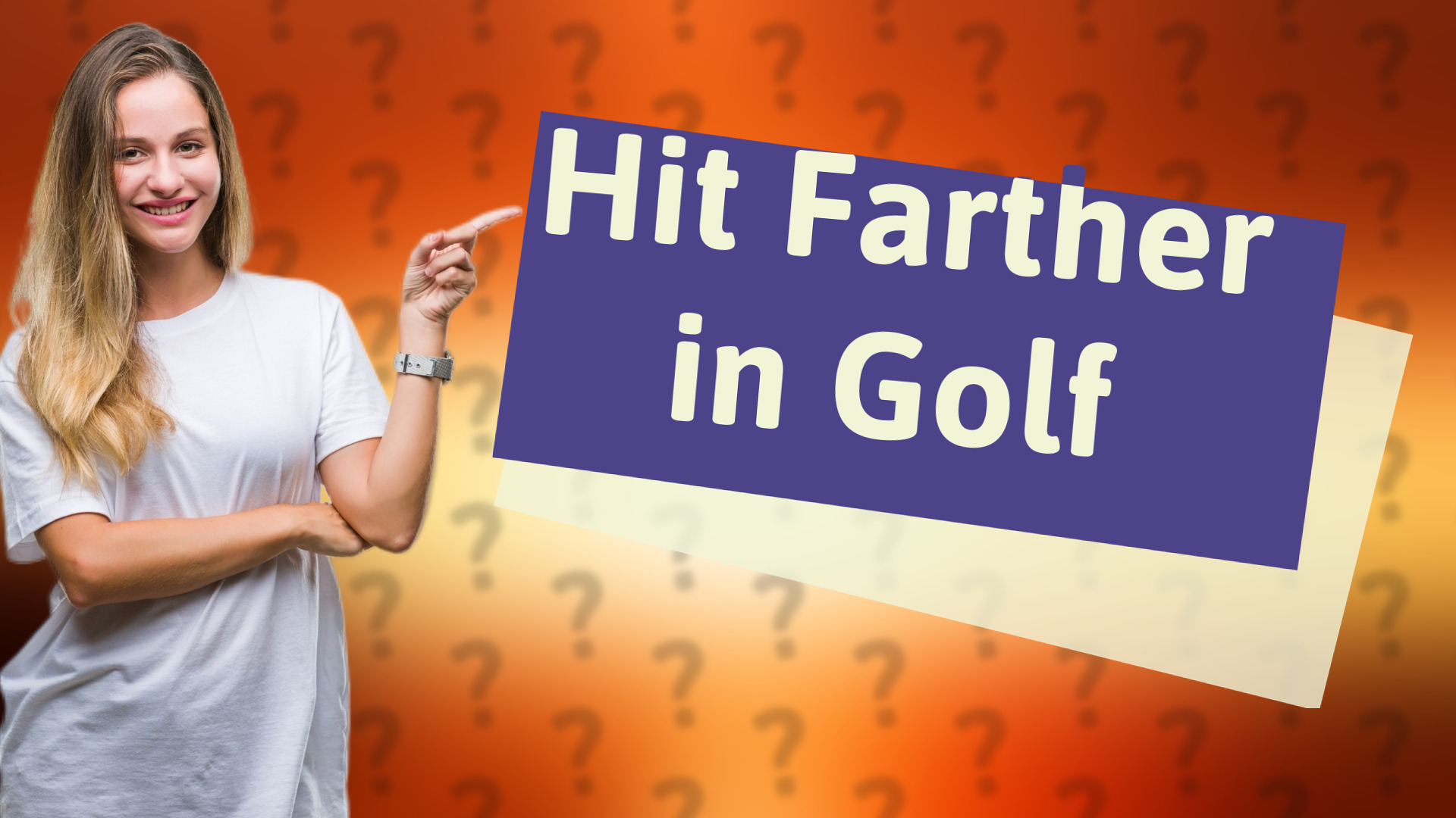 Hit Farther in Golf