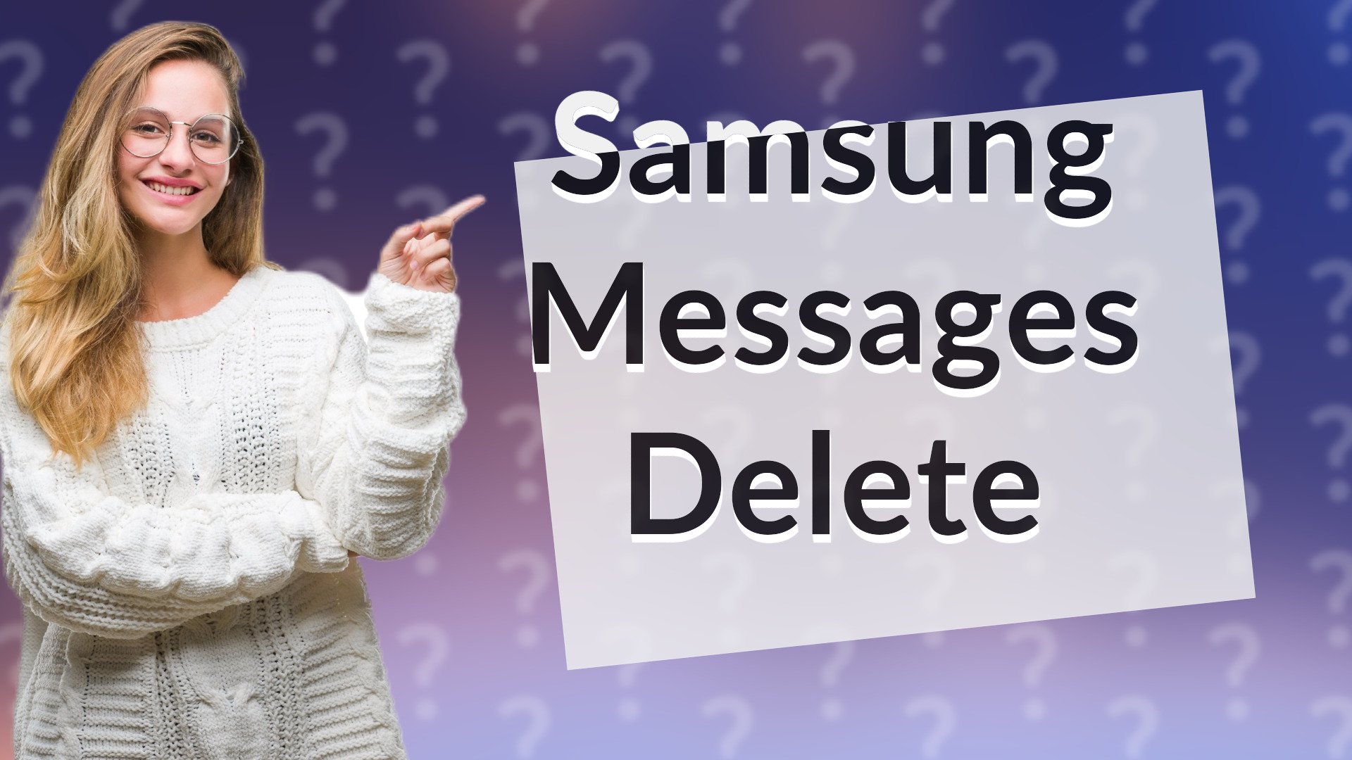 Samsung Messages Delete