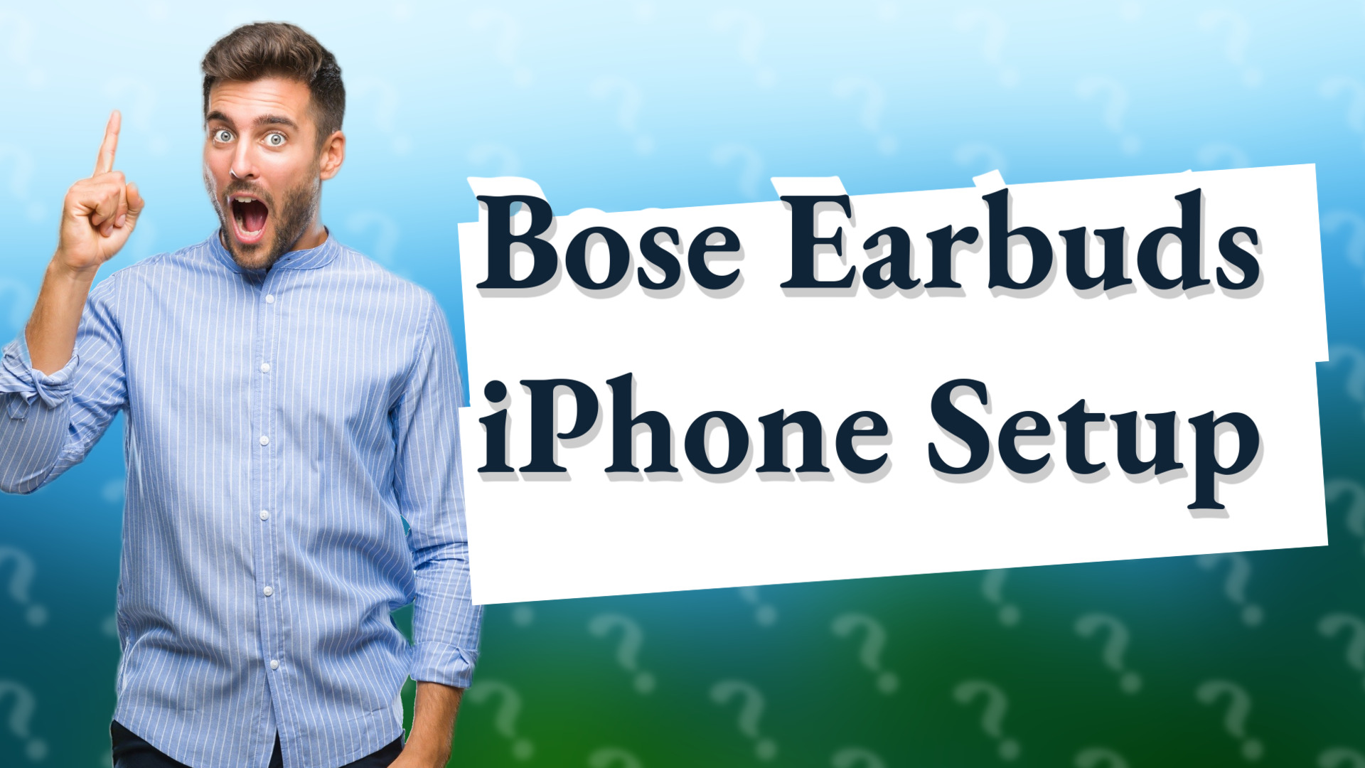 Bose Earbuds iPhone Setup