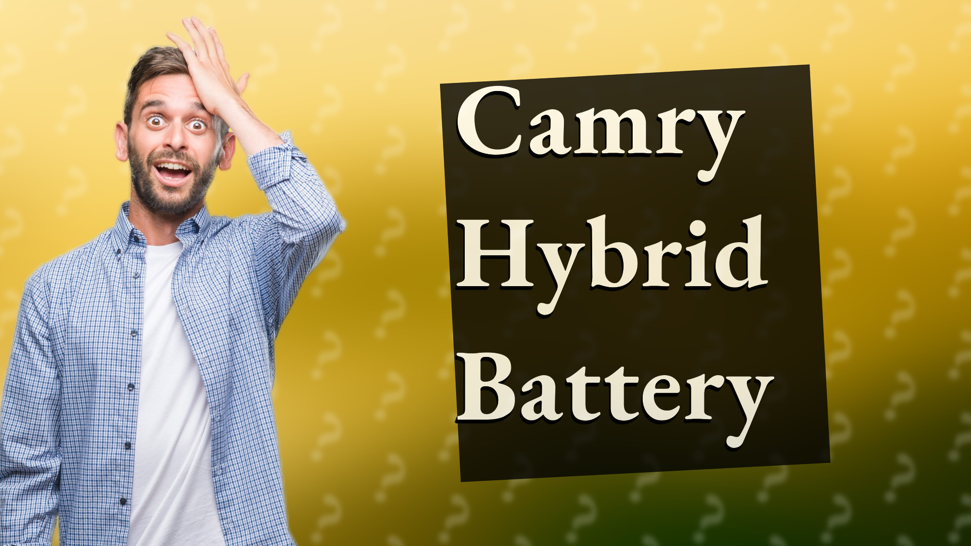 Camry Hybrid Battery