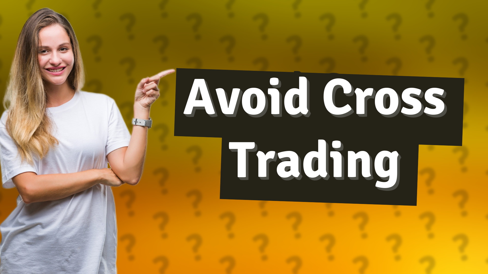 Avoid Cross Trading